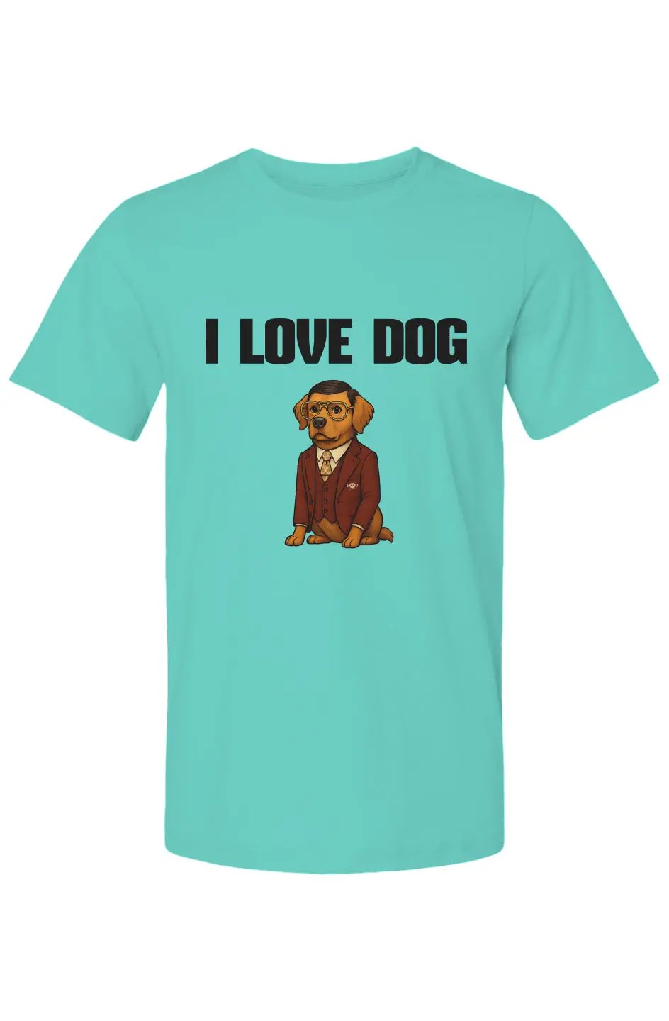I Love Dog - Cotton T Apliiq