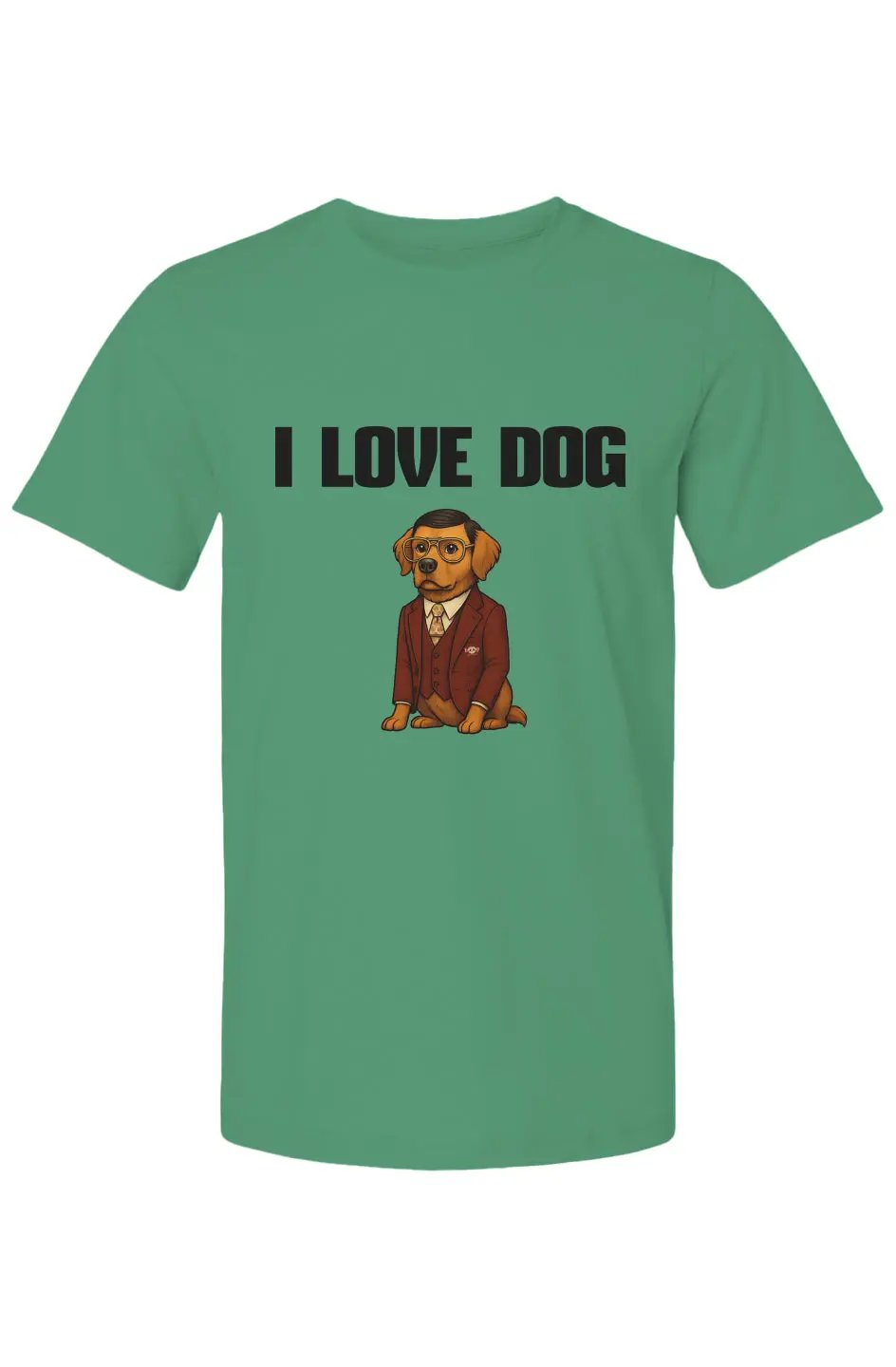 I Love Dog - Cotton T Apliiq