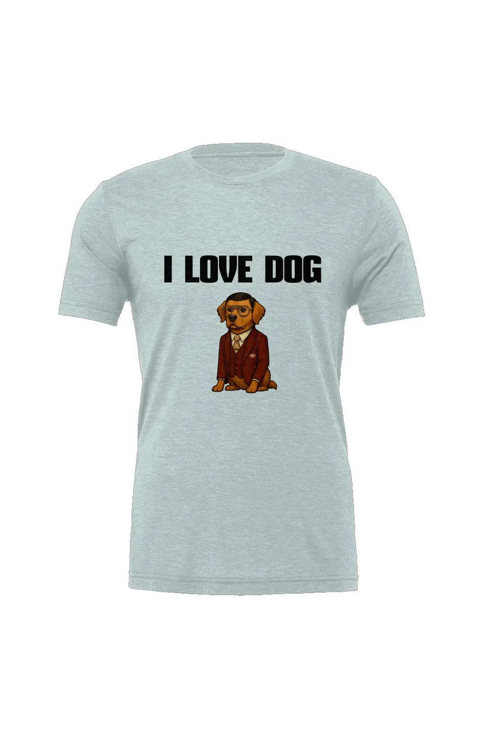 I Love Dog - Triblend Apliiq
