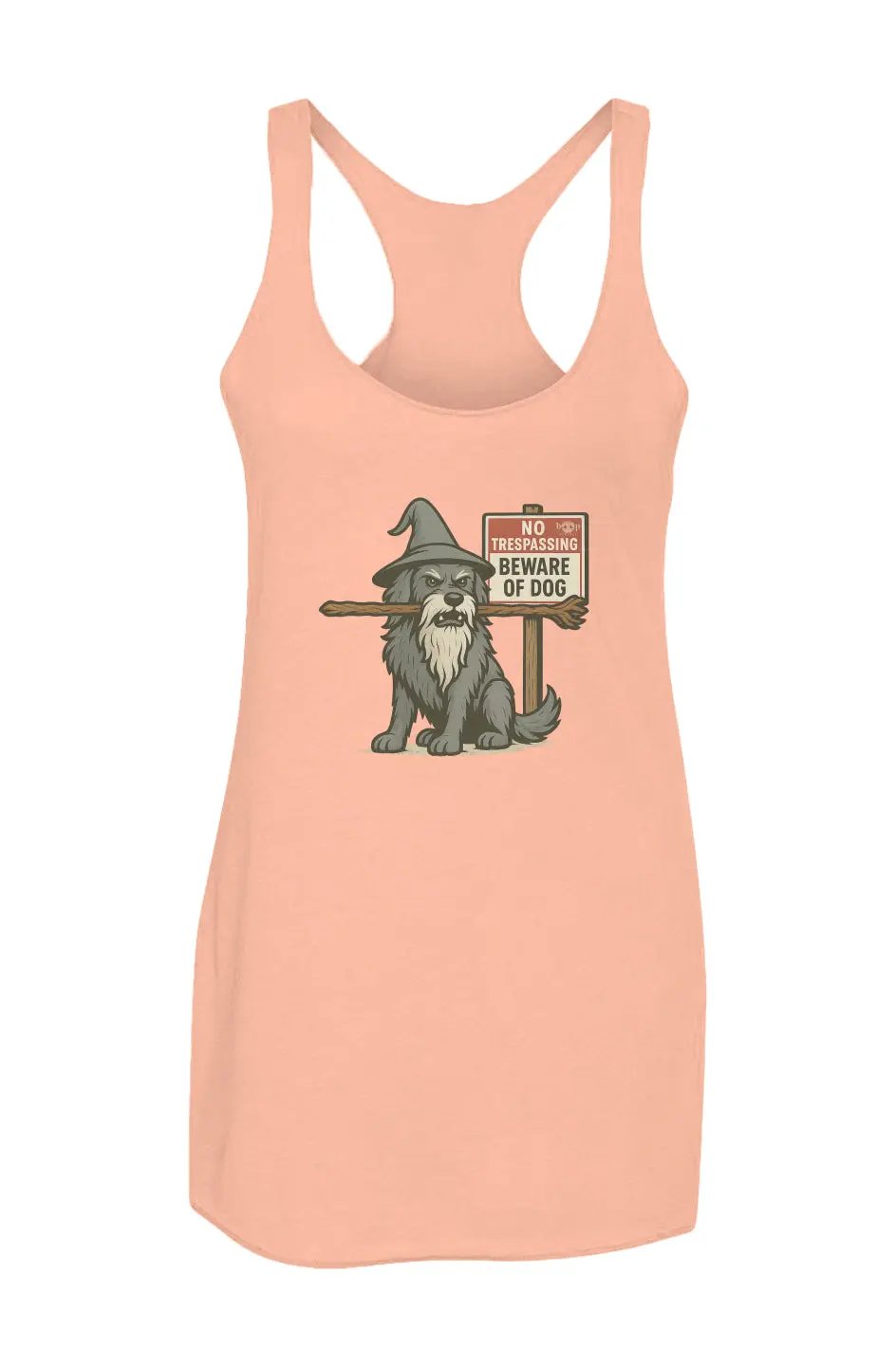 You Shall Not Pass - Racerback Tank Apliiq
