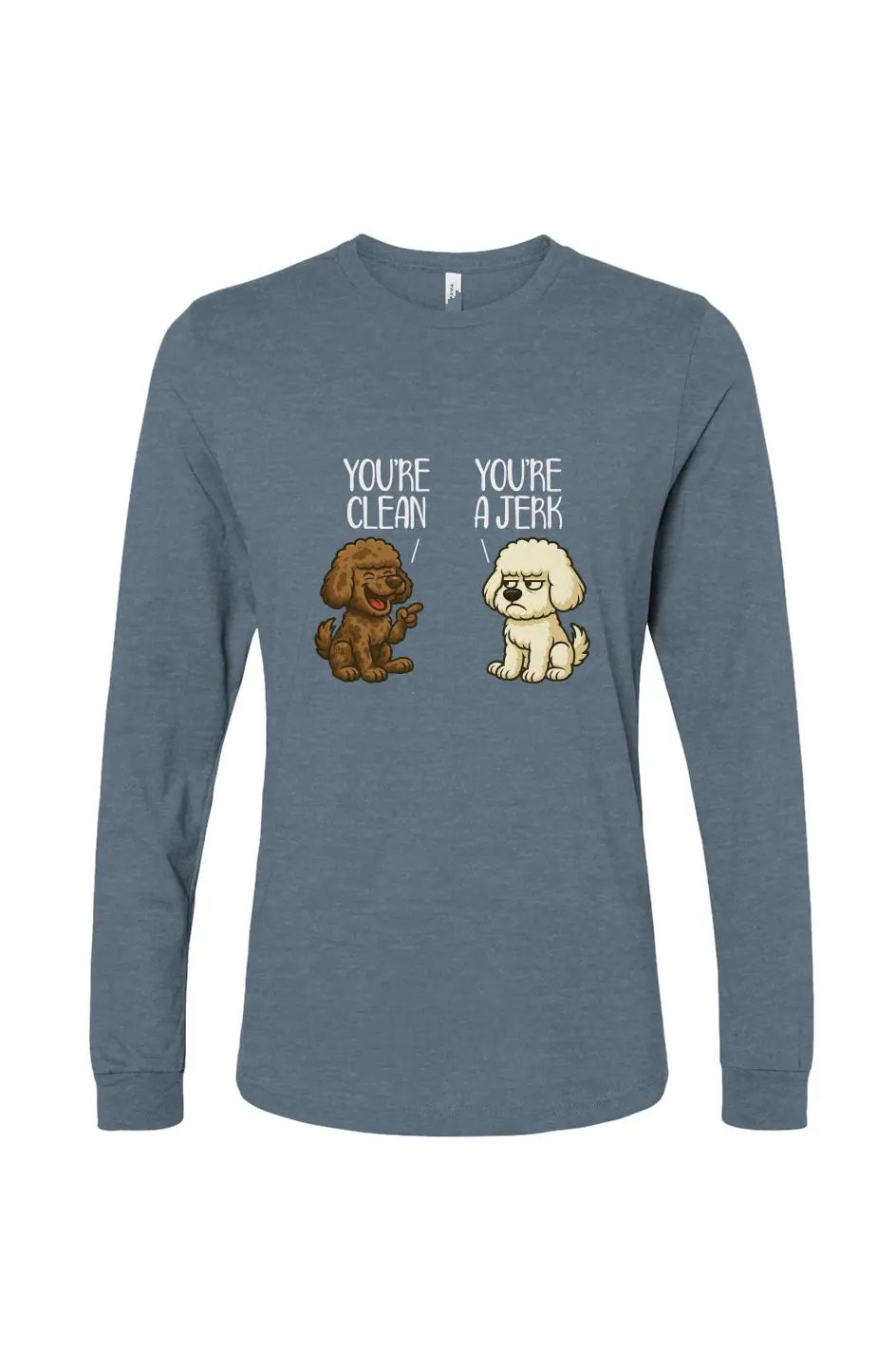 Clean and Jerk - Long Sleeve T Apliiq