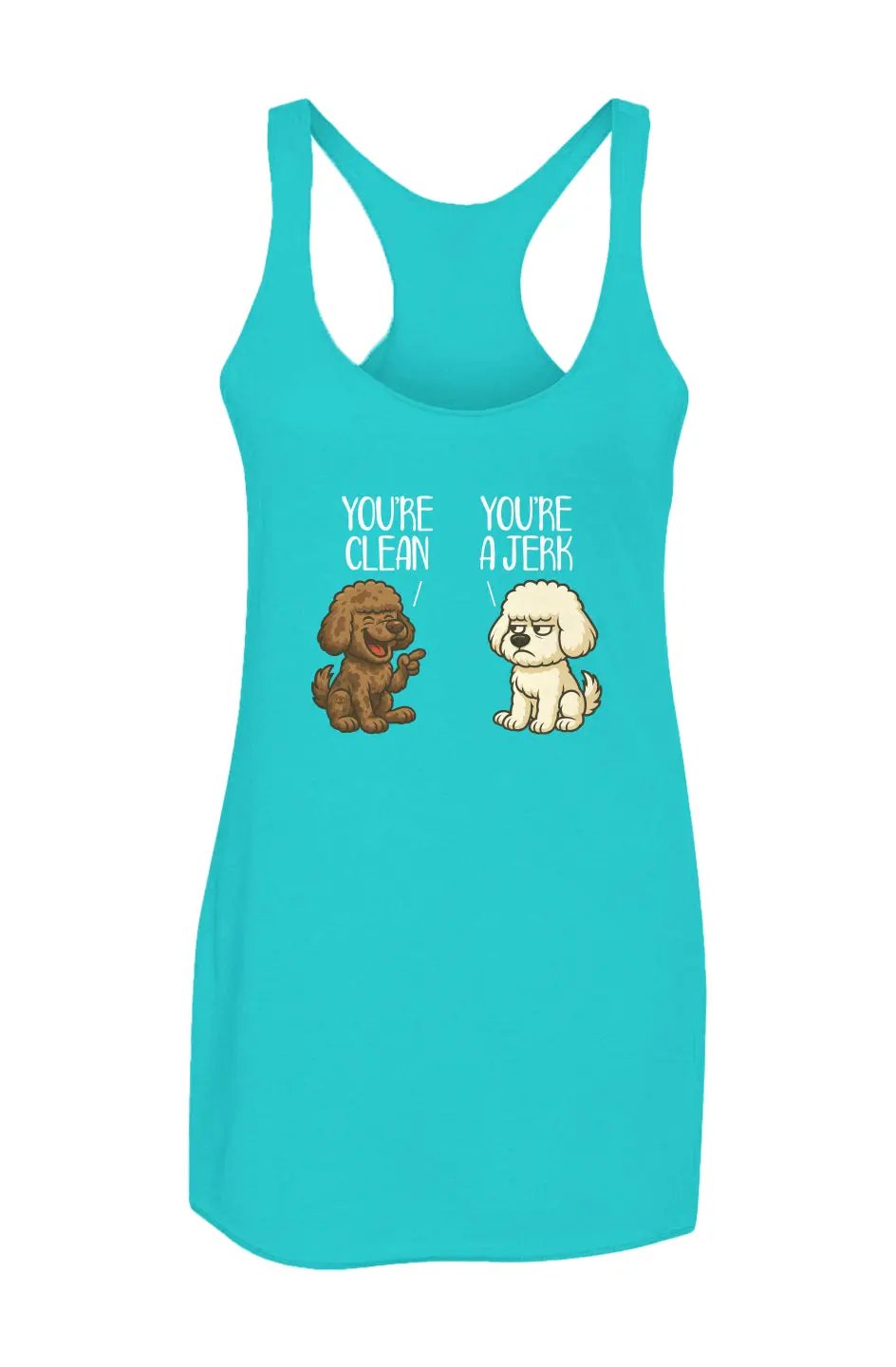 Clean and Jerk - Racerback Tank Apliiq