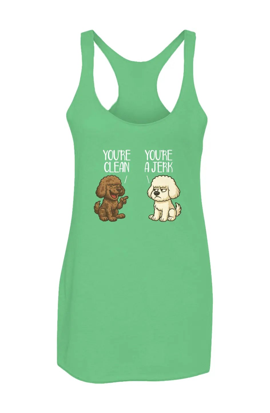 Clean and Jerk - Racerback Tank Apliiq