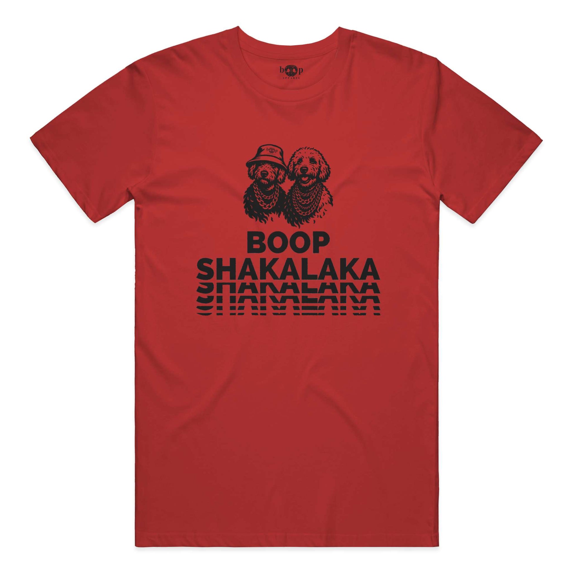 Funny dog owner t-shirt with sarcastic humor -Boop Shakalaka - Cotton T