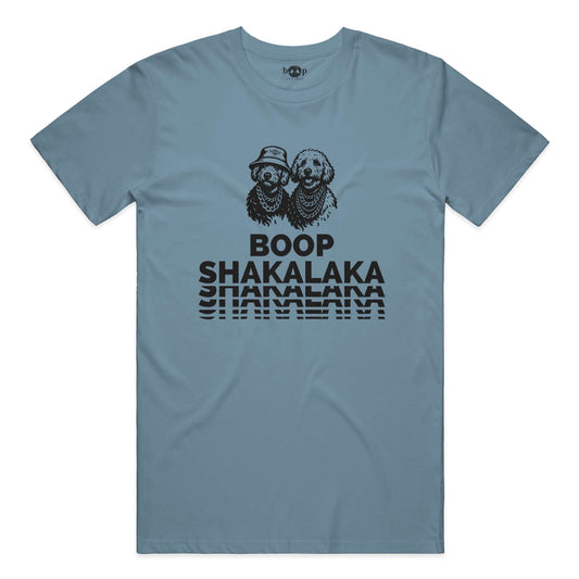 Funny dog owner t-shirt with sarcastic humor -Boop Shakalaka - Cotton T