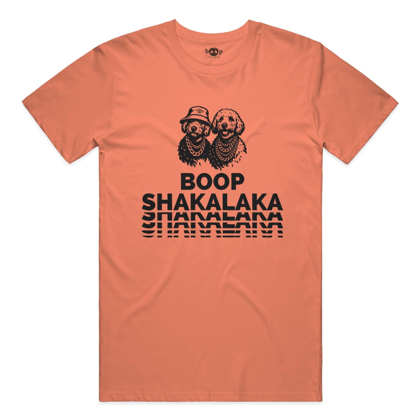 Funny dog owner t-shirt with sarcastic humor -Boop Shakalaka - Cotton T