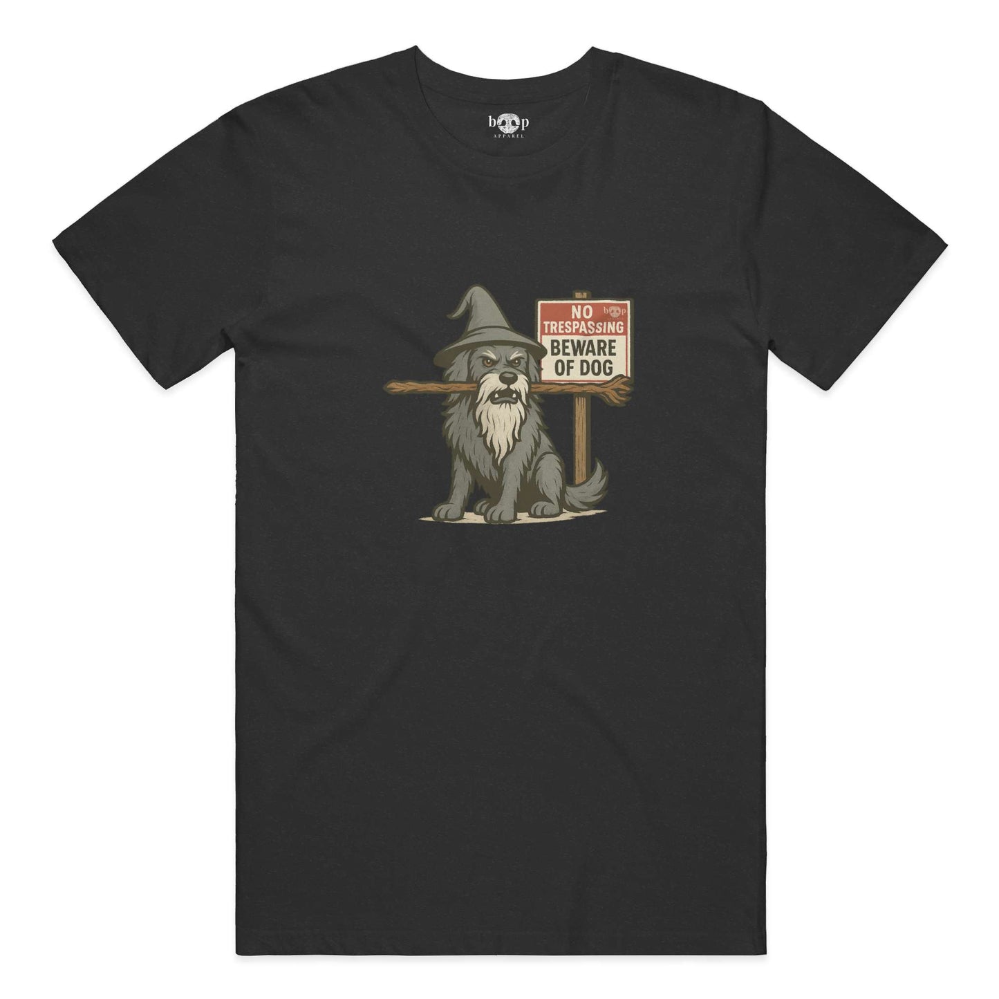 Funny dog owner t-shirt with sarcastic humor -You Shall Not Pass - Heather T