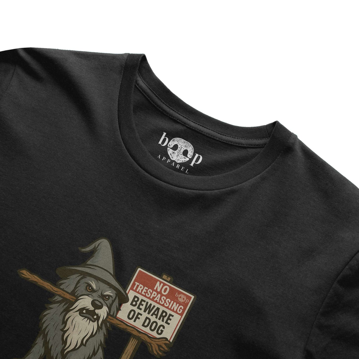 Funny dog owner t-shirt with sarcastic humor -You Shall Not Pass - Heather T