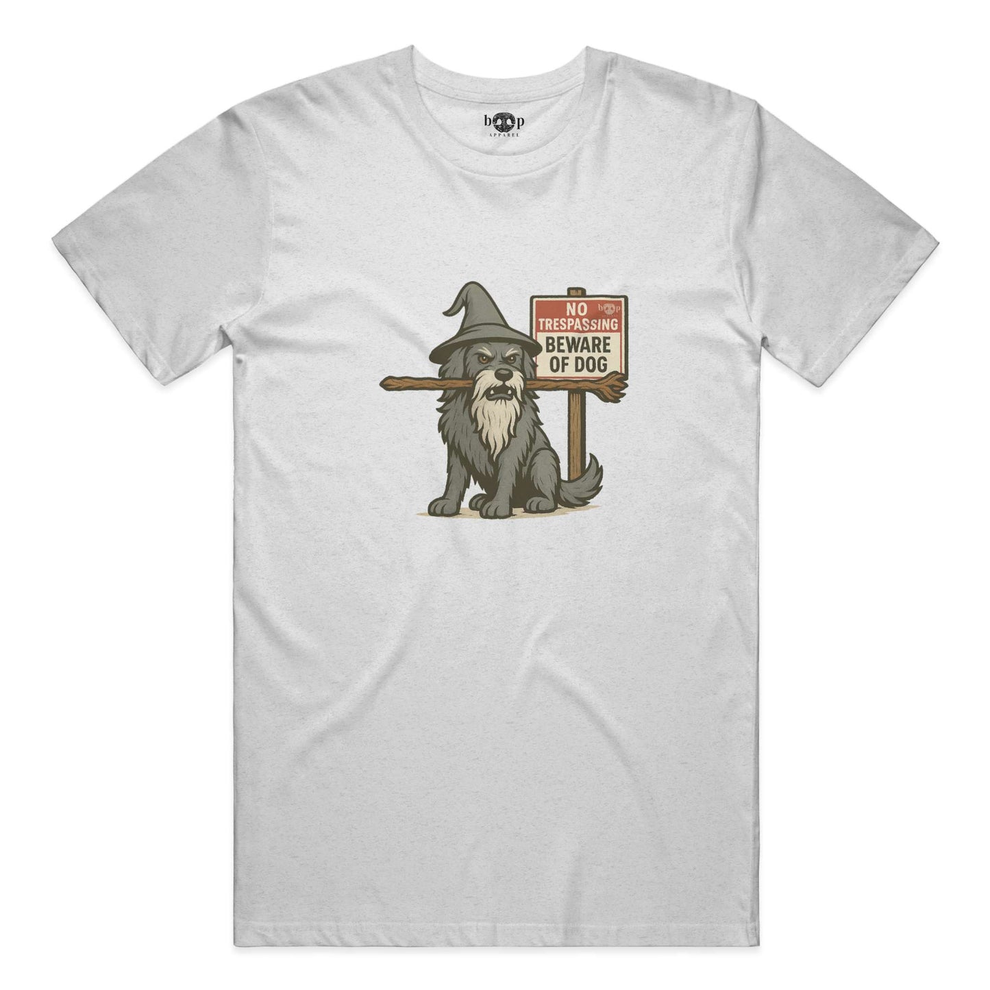 Funny dog owner t-shirt with sarcastic humor -You Shall Not Pass - Heather T