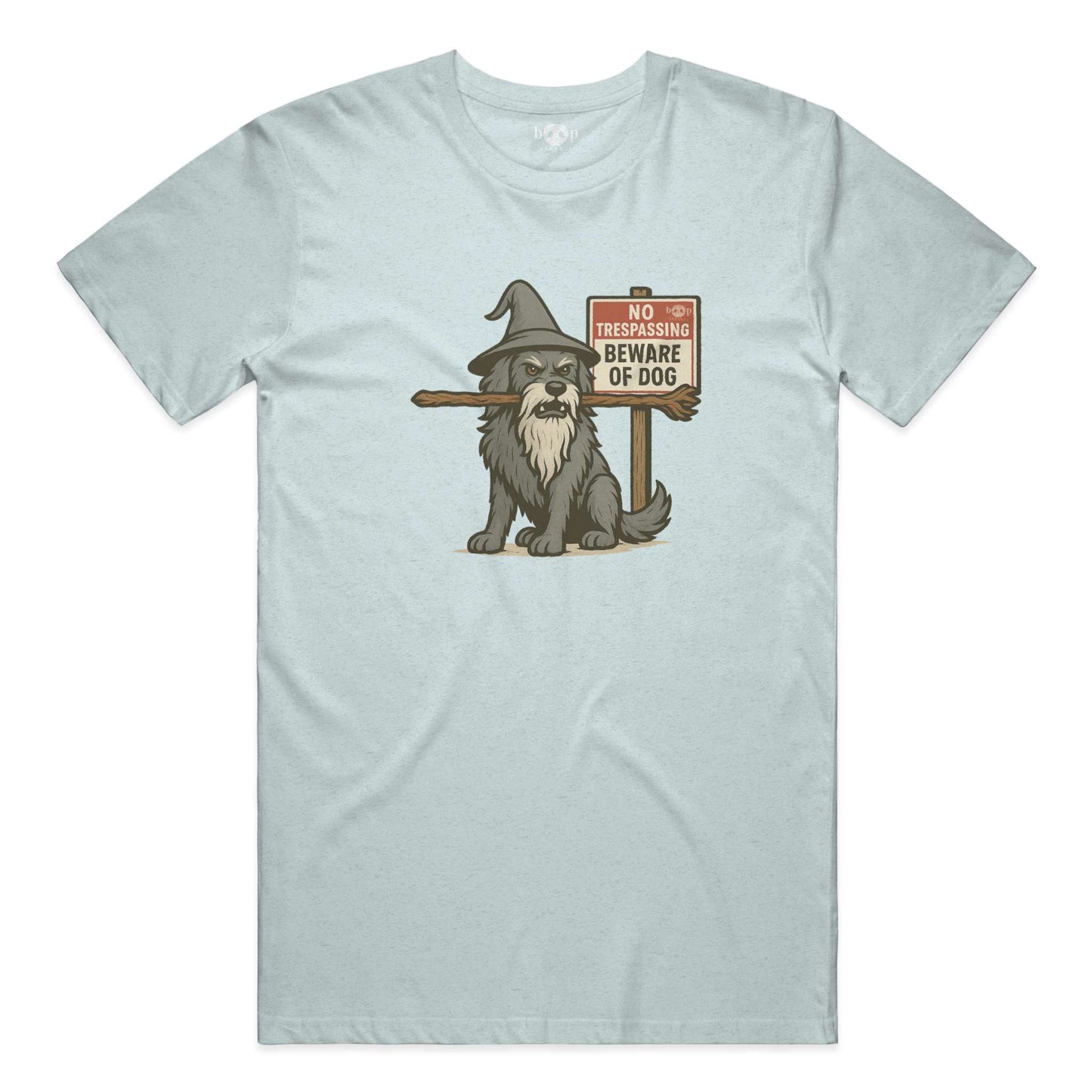 Funny dog owner t-shirt with sarcastic humor -You Shall Not Pass - Triblend T