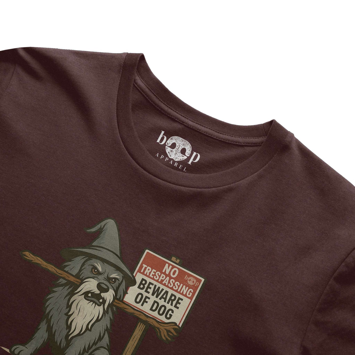 Funny dog owner t-shirt with sarcastic humor -You Shall Not Pass - Triblend T