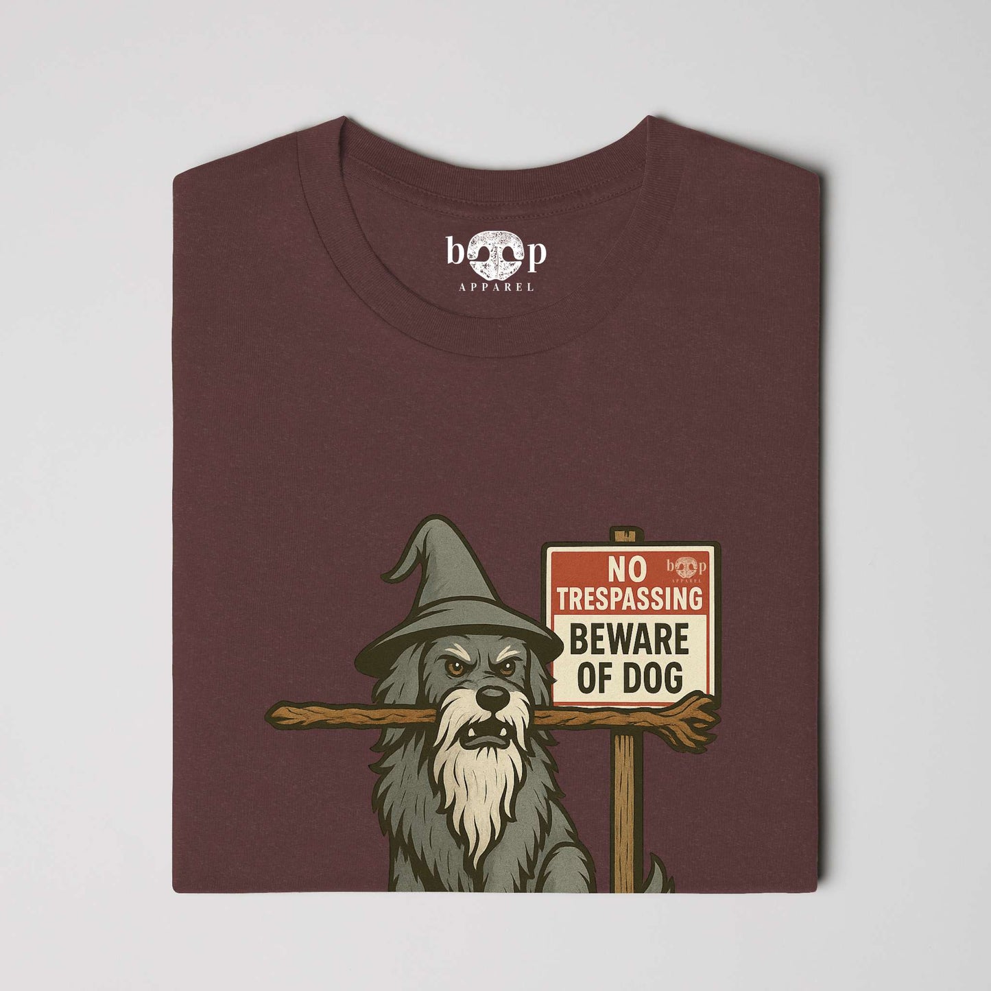 Funny dog owner t-shirt with sarcastic humor -You Shall Not Pass - Triblend T