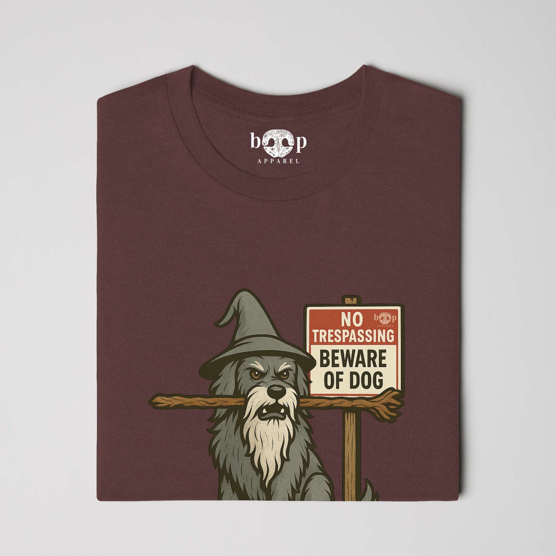 Funny dog owner t-shirt with sarcastic humor -You Shall Not Pass - Triblend T