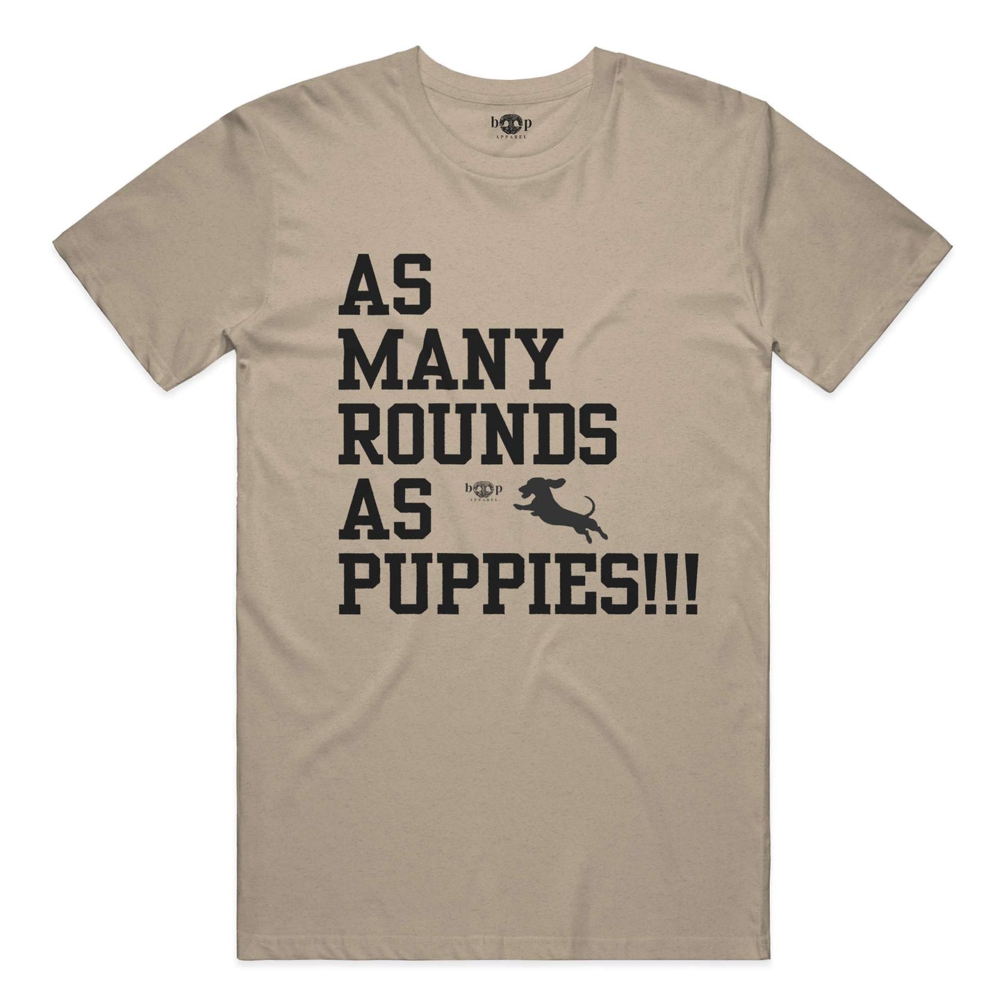 Funny dog owner t-shirt with sarcastic humor -AMRAPuppies - Heather T