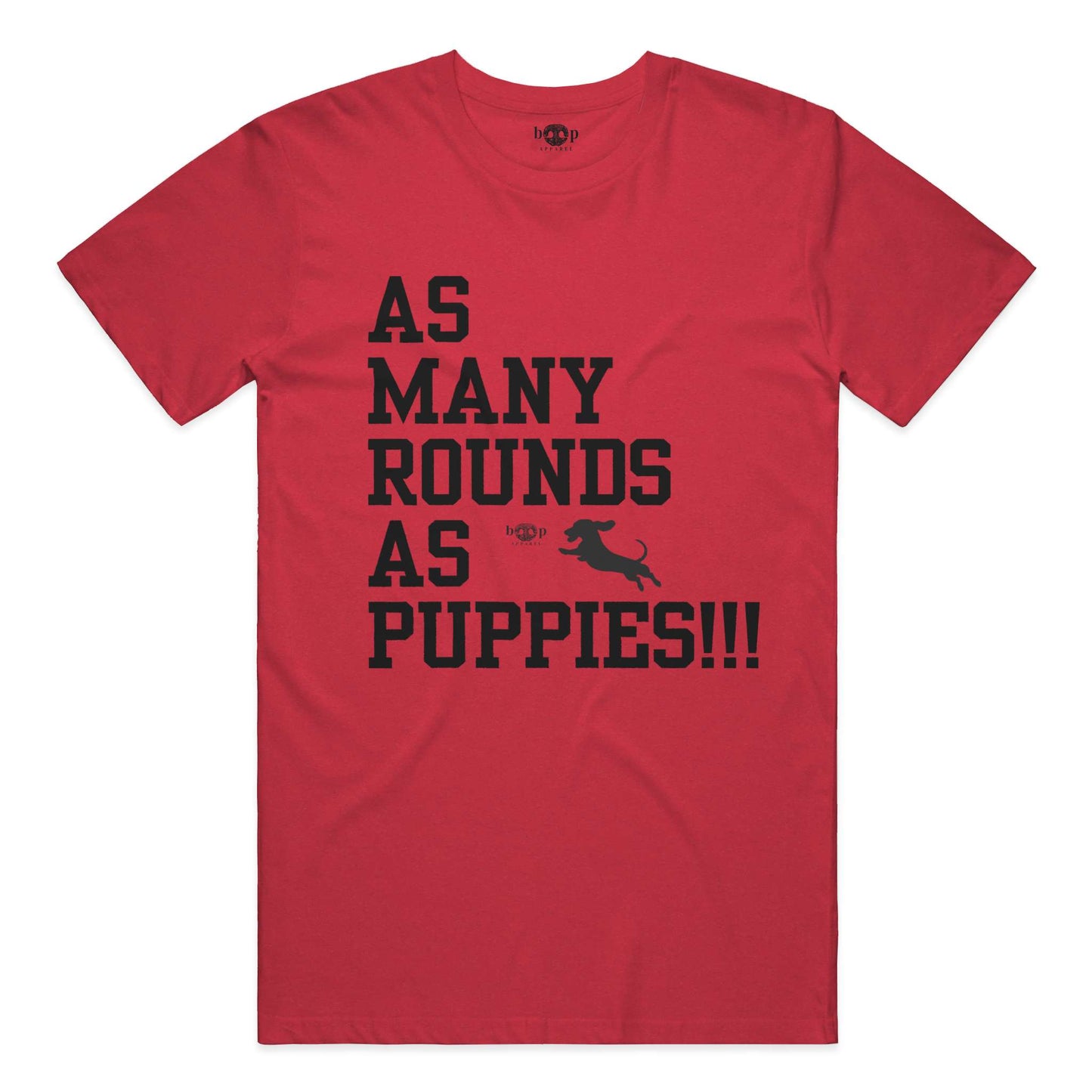 Funny dog owner t-shirt with sarcastic humor -AMRAPuppies - Heather T