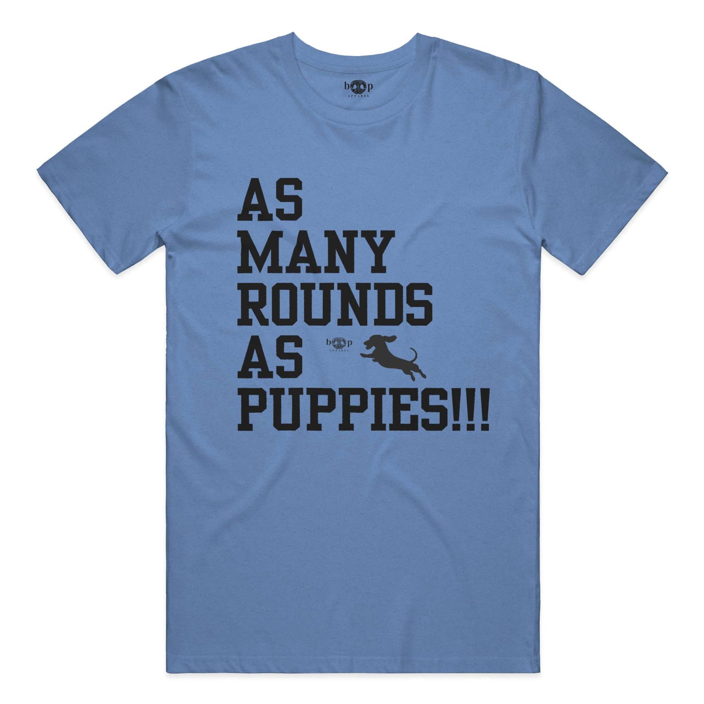 Funny dog owner t-shirt with sarcastic humor -AMRAPuppies - Heather T