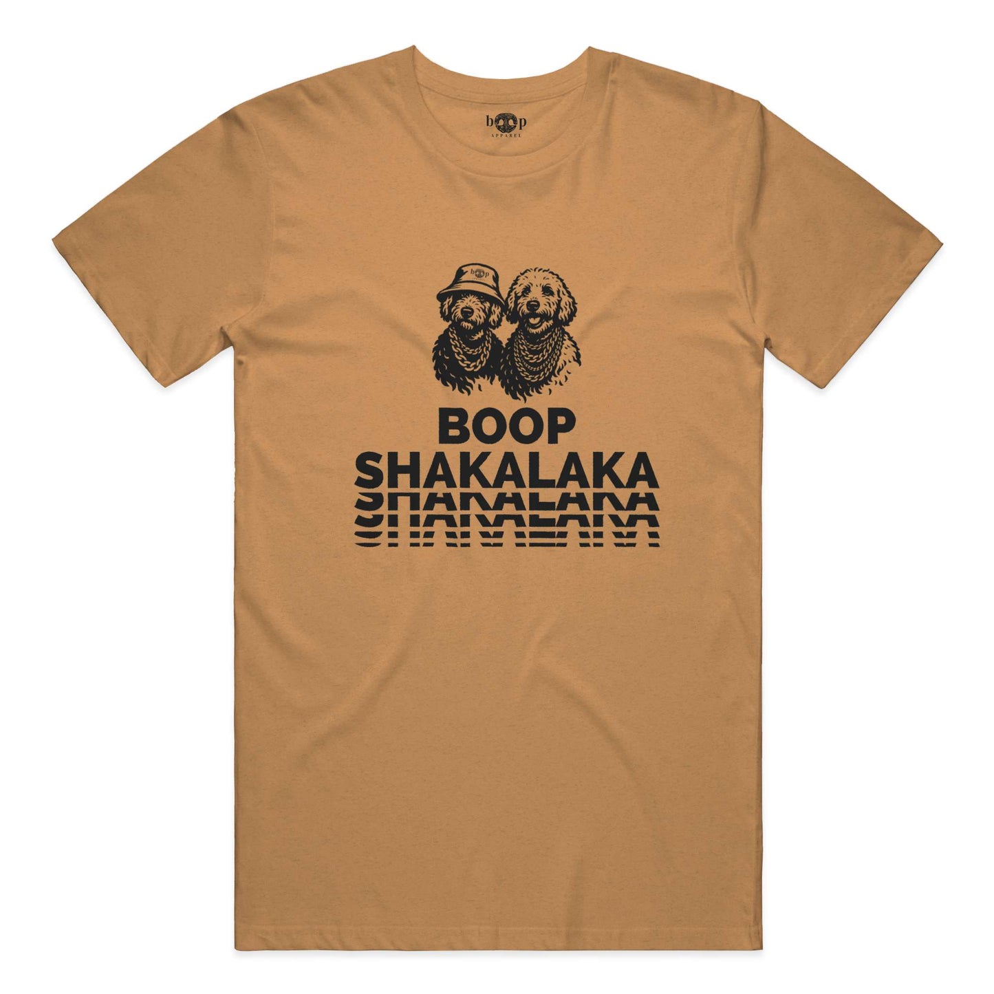 Funny dog owner t-shirt with sarcastic humor -Boop Shakalaka - Heather T