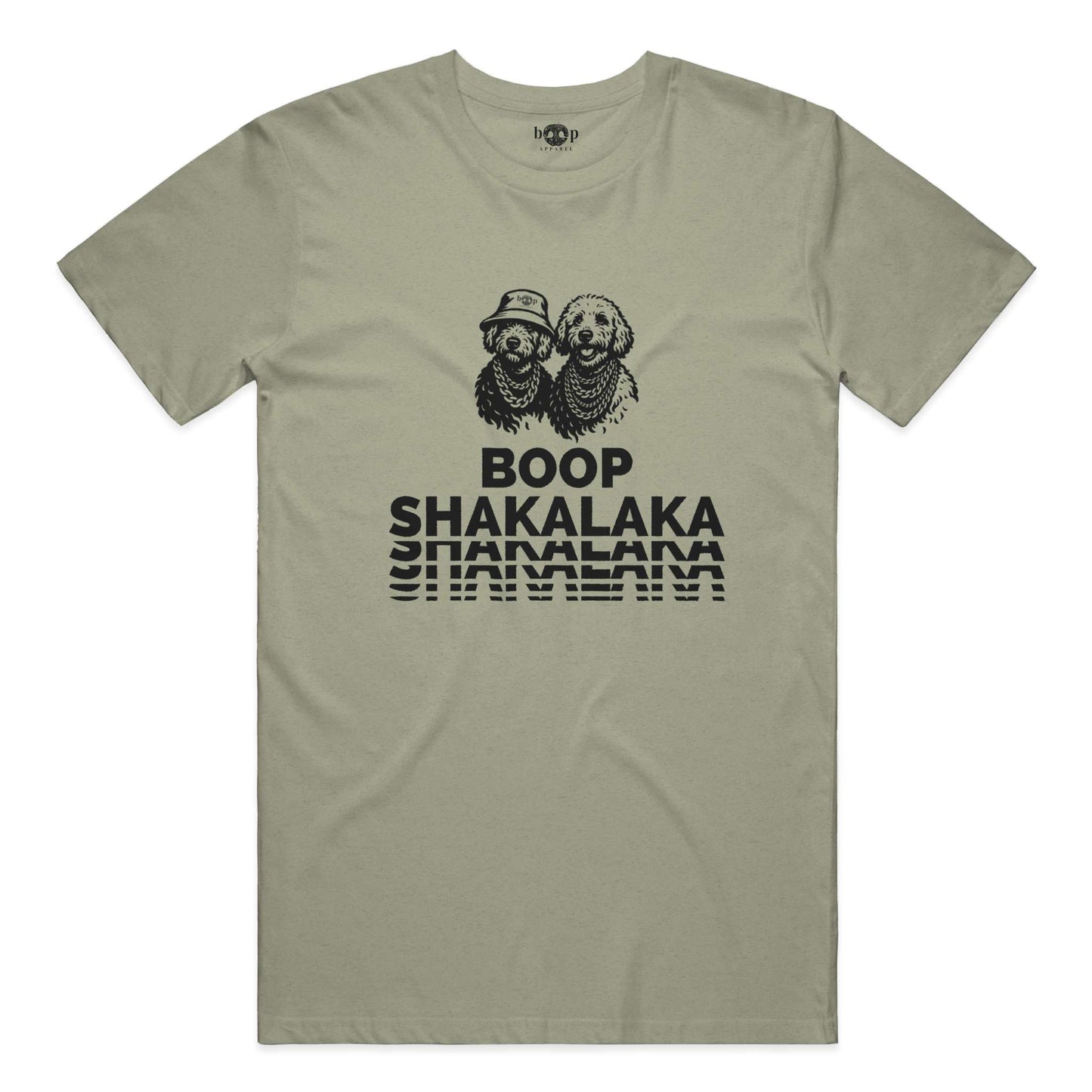 Funny dog owner t-shirt with sarcastic humor -Boop Shakalaka - Heather T