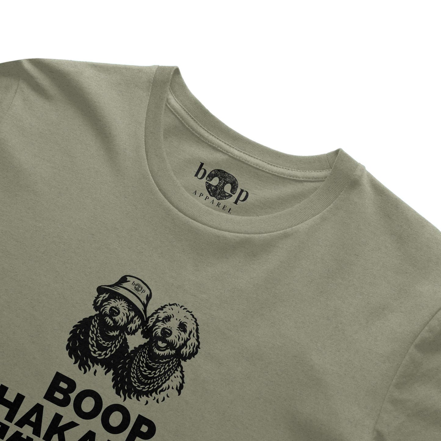 Funny dog owner t-shirt with sarcastic humor -Boop Shakalaka - Heather T