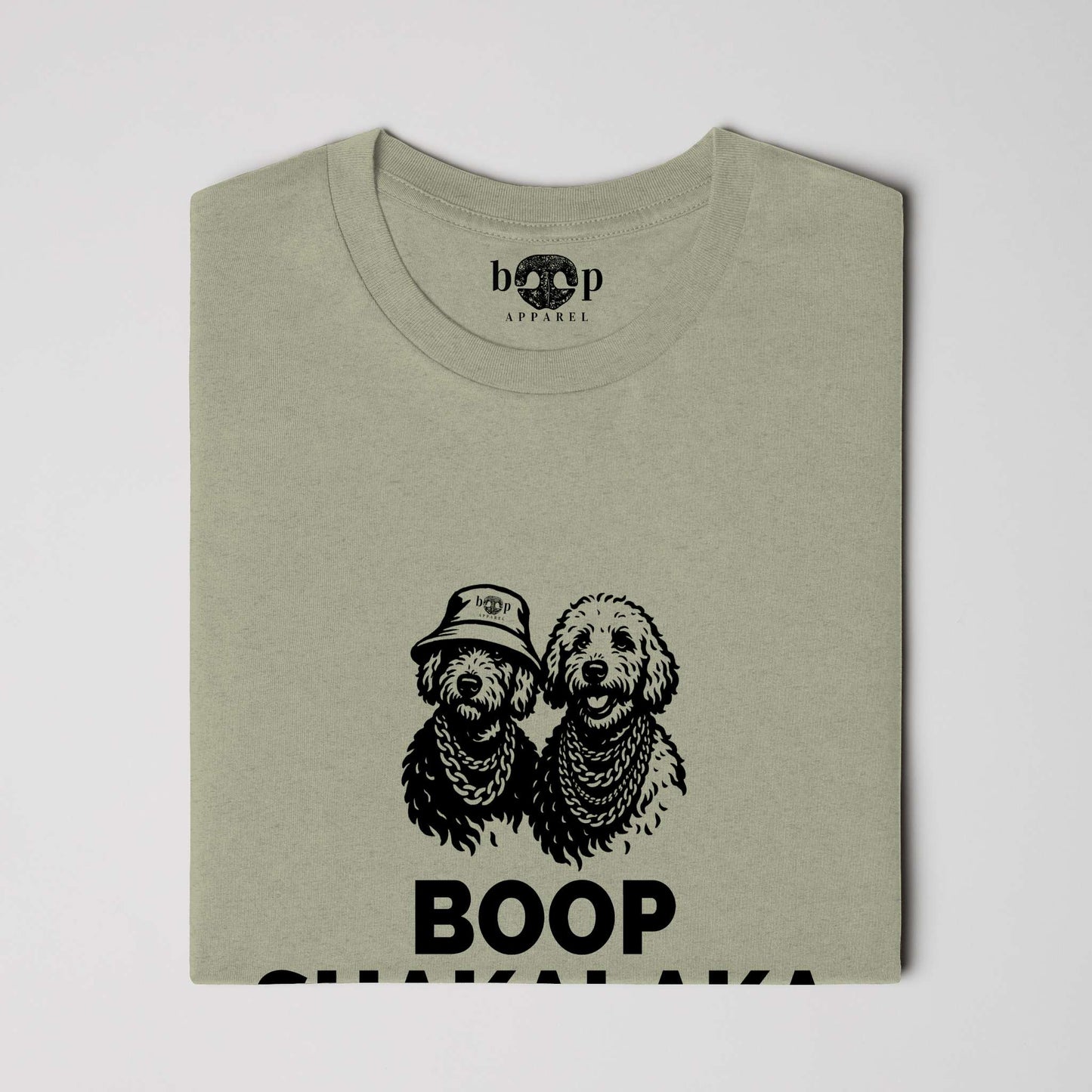 Funny dog owner t-shirt with sarcastic humor -Boop Shakalaka - Heather T