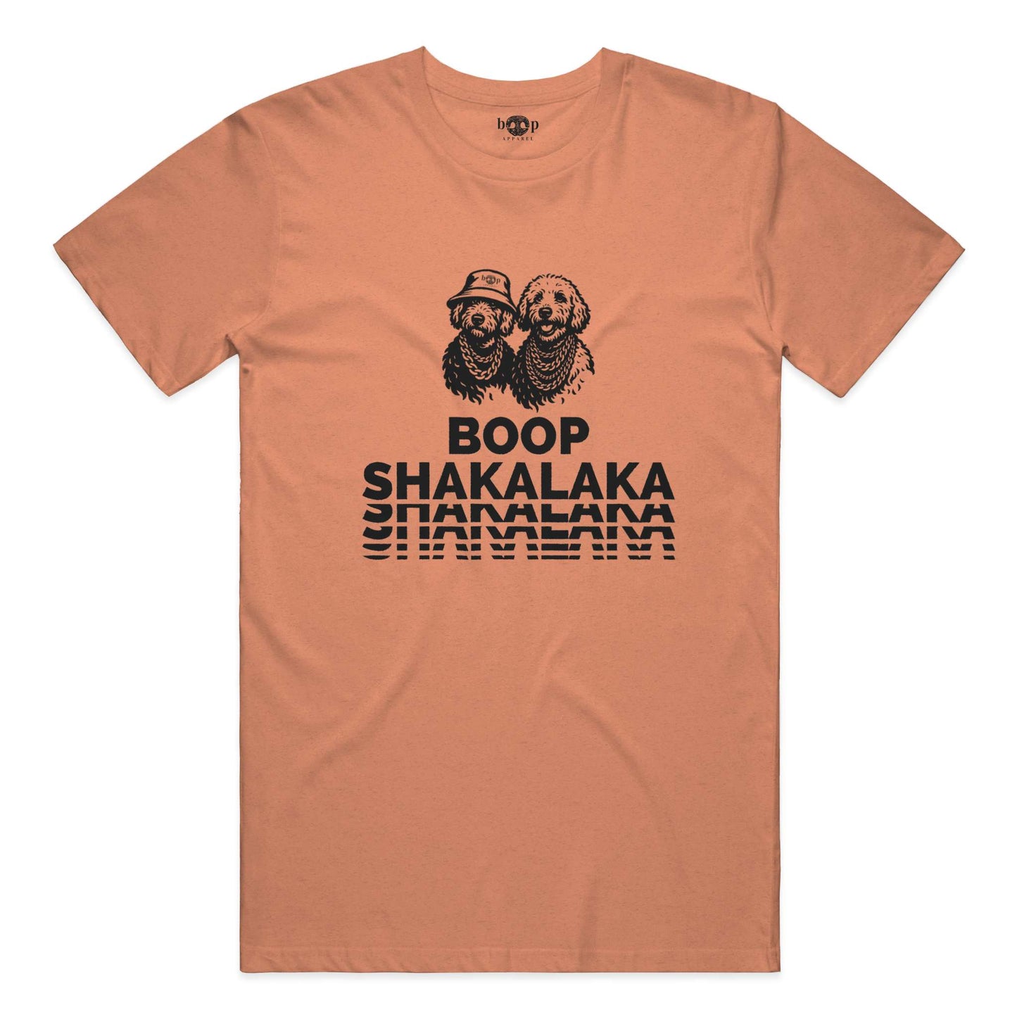 Funny dog owner t-shirt with sarcastic humor -Boop Shakalaka - Heather T