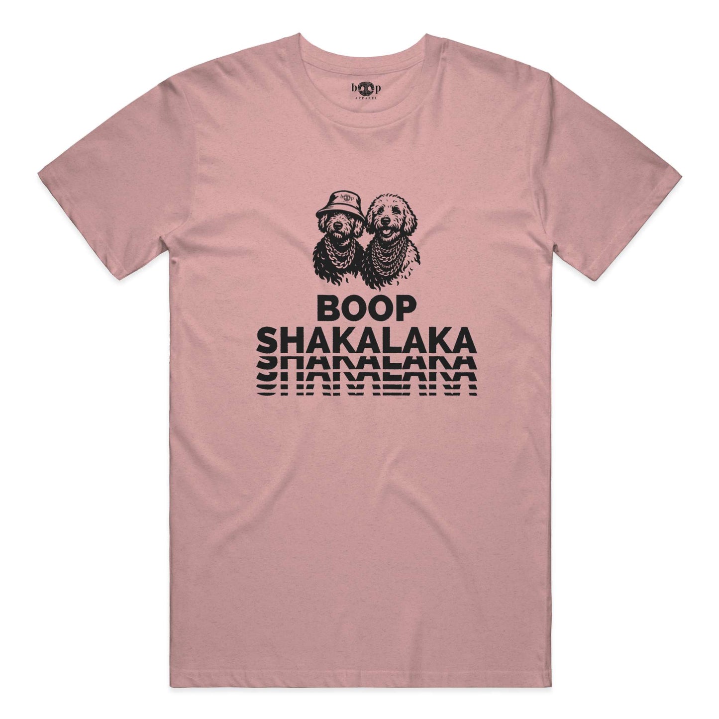 Funny dog owner t-shirt with sarcastic humor -Boop Shakalaka - Heather T