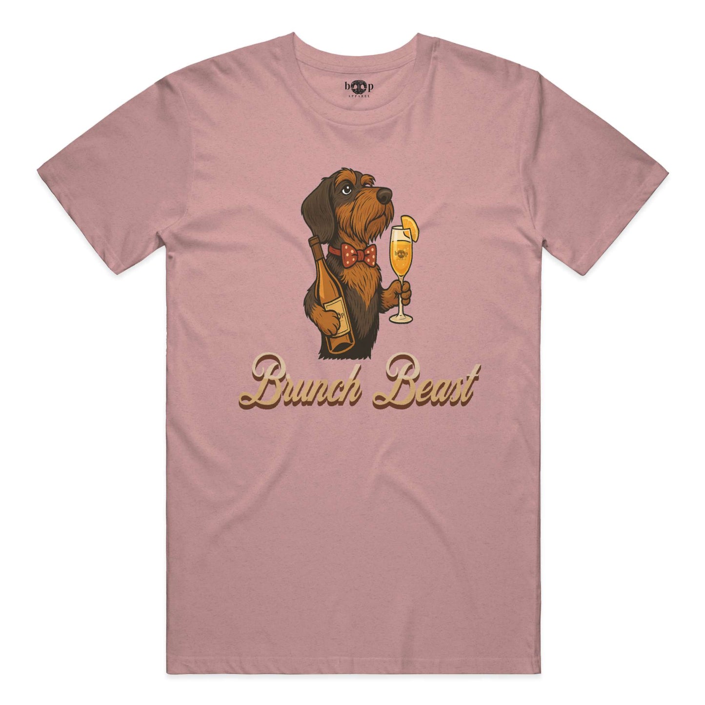 Funny dog owner t-shirt with sarcastic humor -Brunch Beast - Heather T