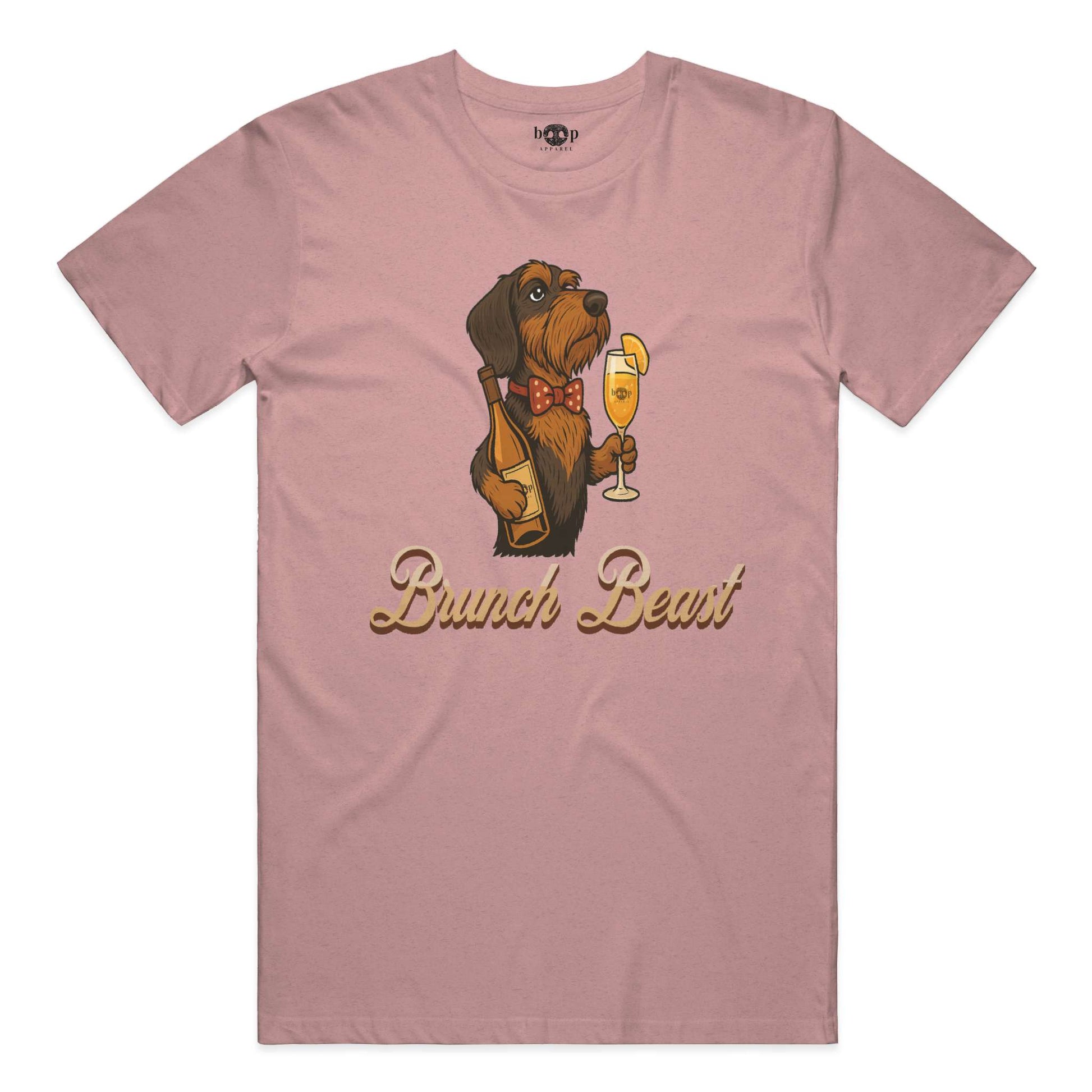 Funny dog owner t-shirt with sarcastic humor -Brunch Beast - Heather T