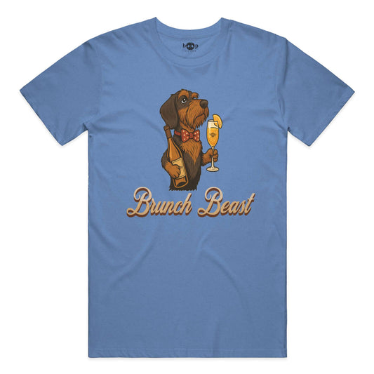 Funny dog owner t-shirt with sarcastic humor -Brunch Beast - Heather T