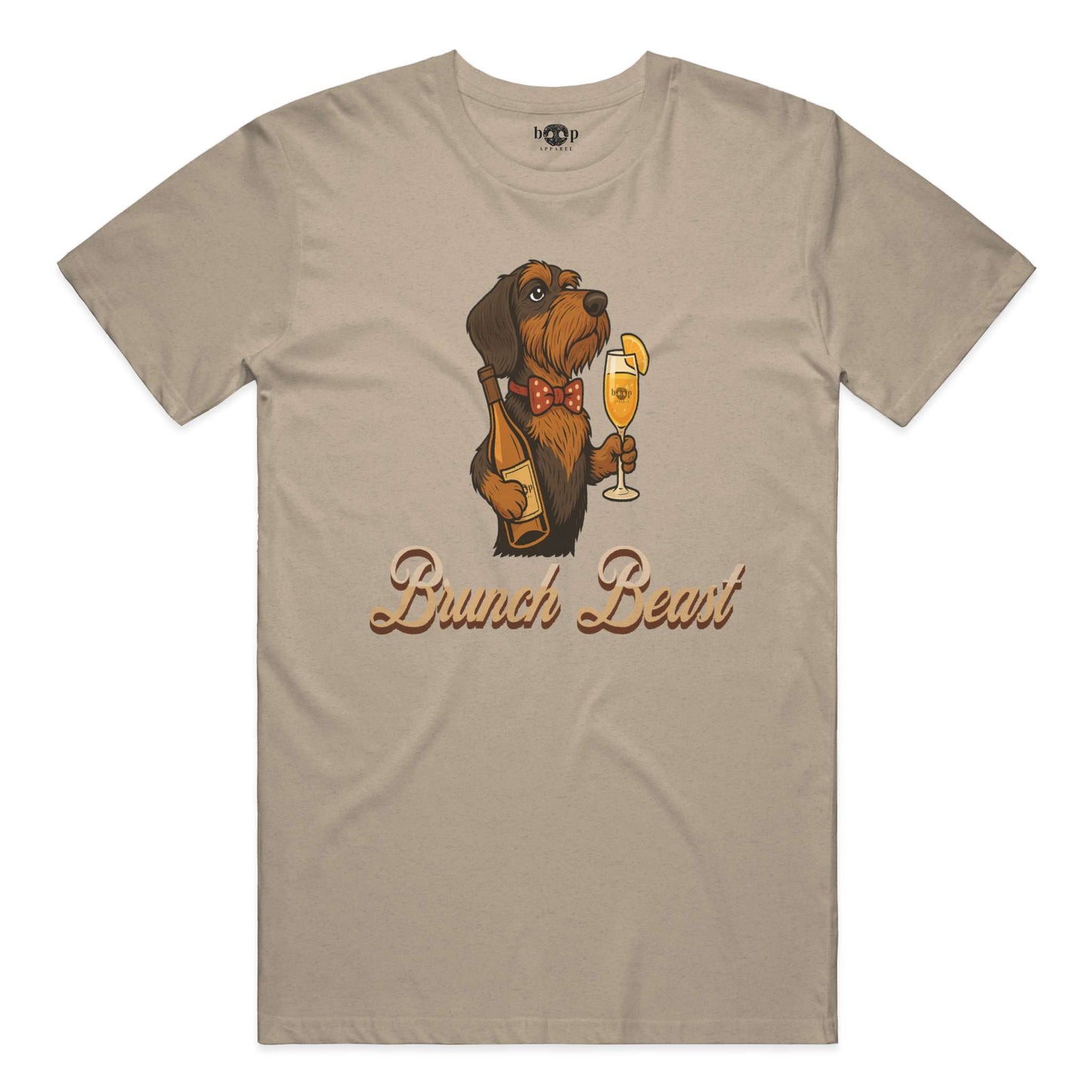 Funny dog owner t-shirt with sarcastic humor -Brunch Beast - Heather T