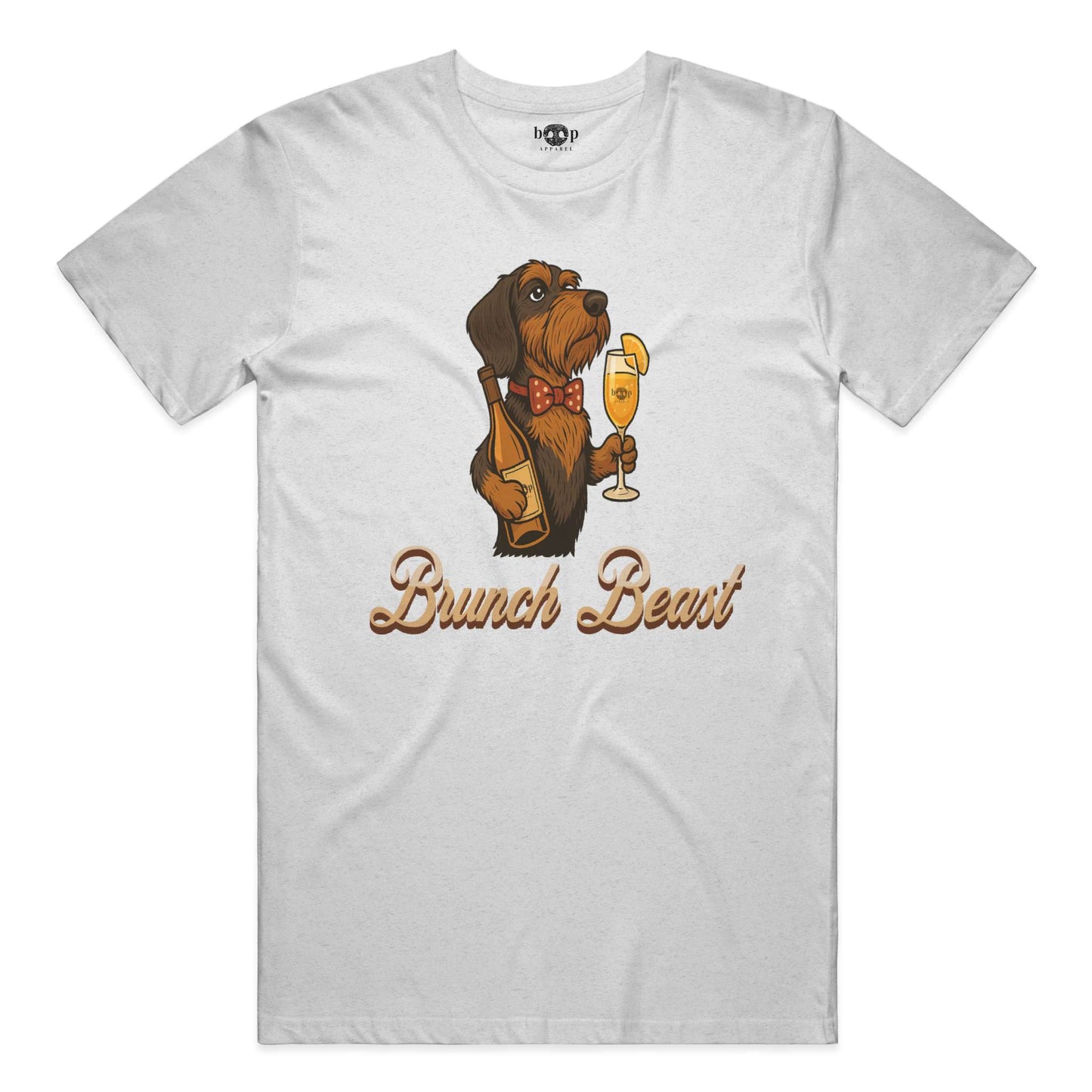 Funny dog owner t-shirt with sarcastic humor -Brunch Beast - Heather T