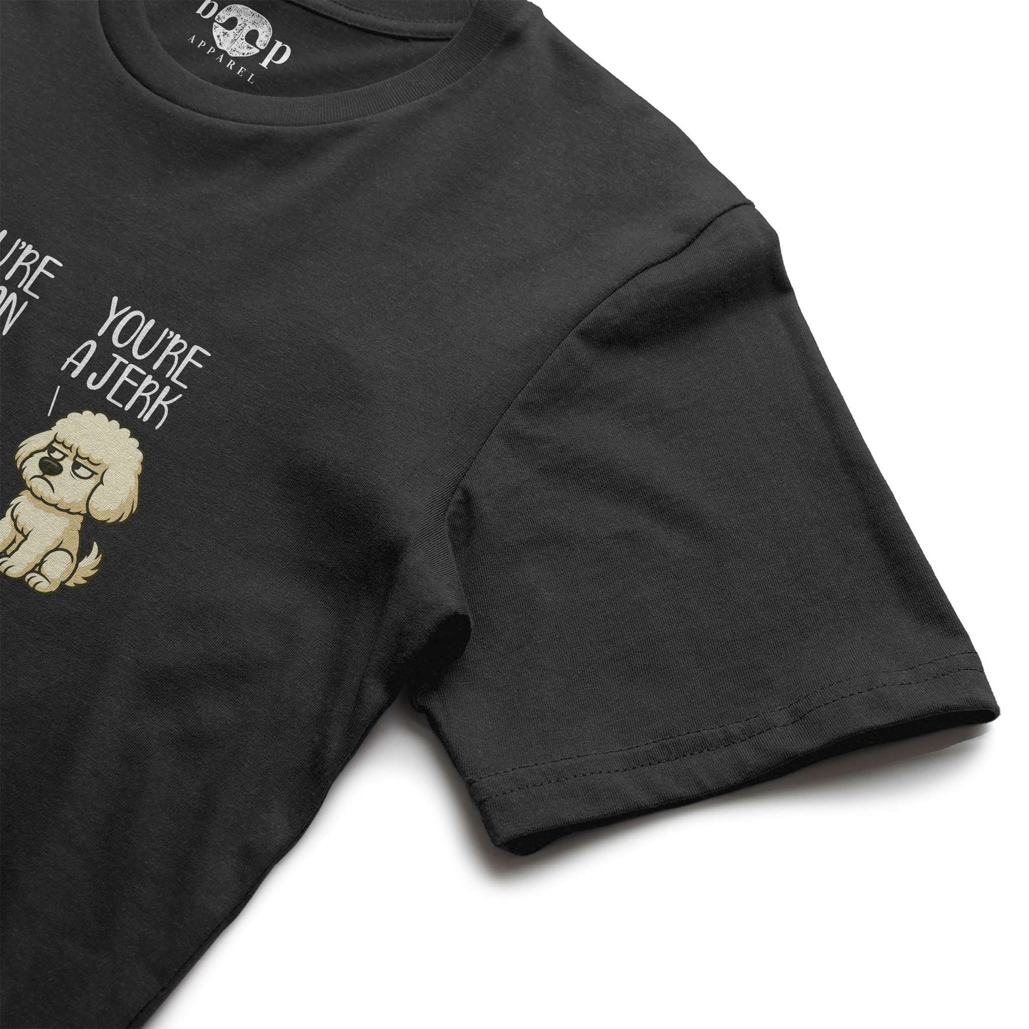 Funny dog owner t-shirt with sarcastic humor -Clean and Jerk - Heather T