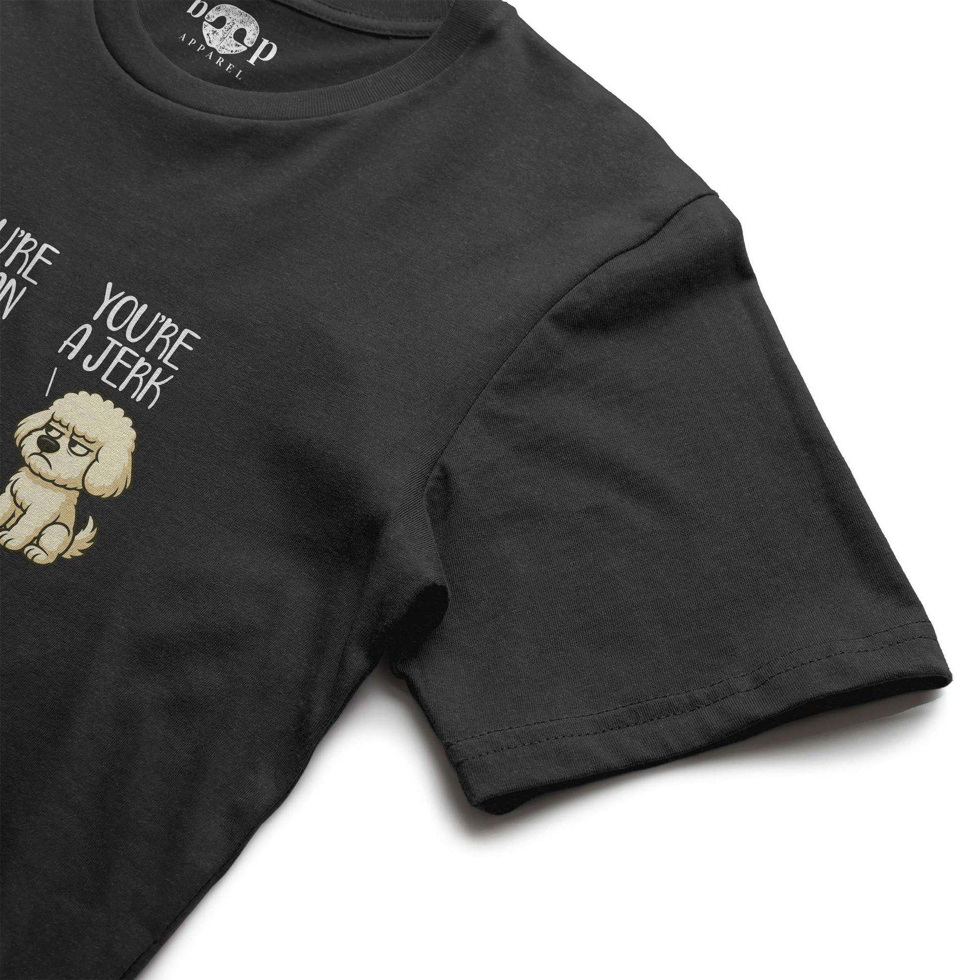 Funny dog owner t-shirt with sarcastic humor -Clean and Jerk - Heather T