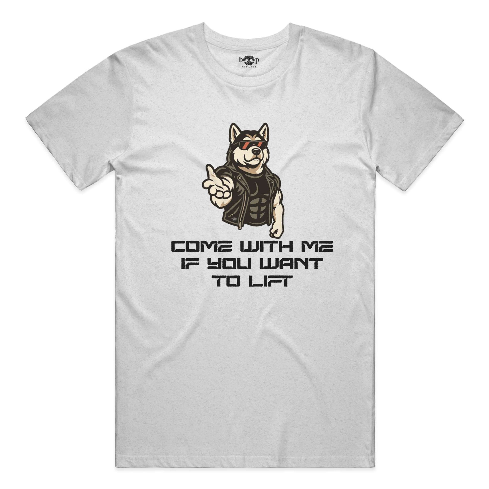 Funny dog owner t-shirt with sarcastic humor -Come With Me - Heather T