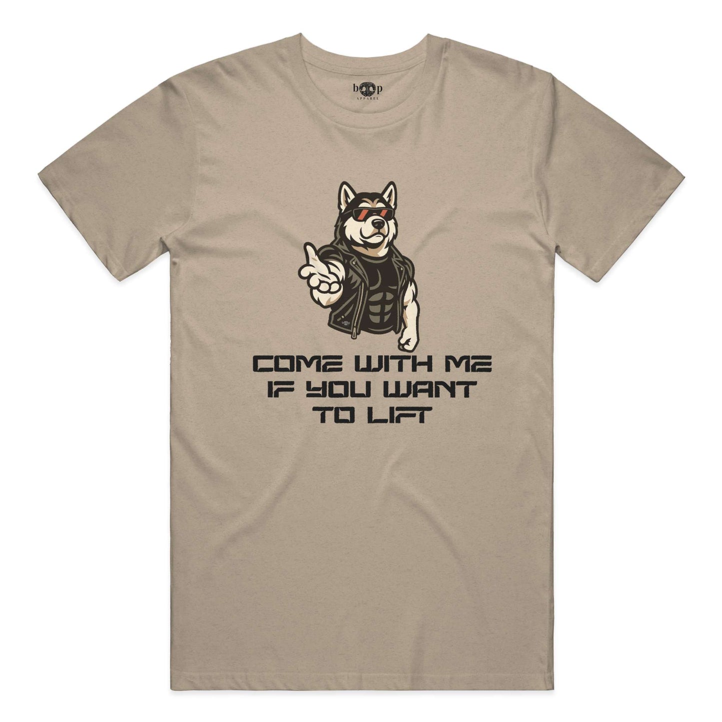 Funny dog owner t-shirt with sarcastic humor -Come With Me - Heather T