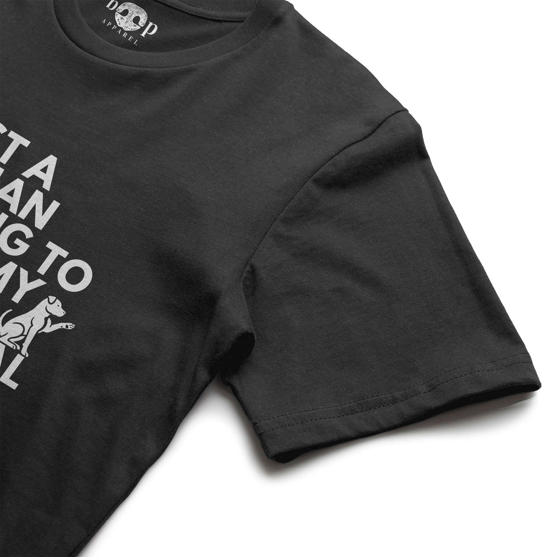 Funny dog owner t-shirt with sarcastic humor -Dog's Approval - Heather T