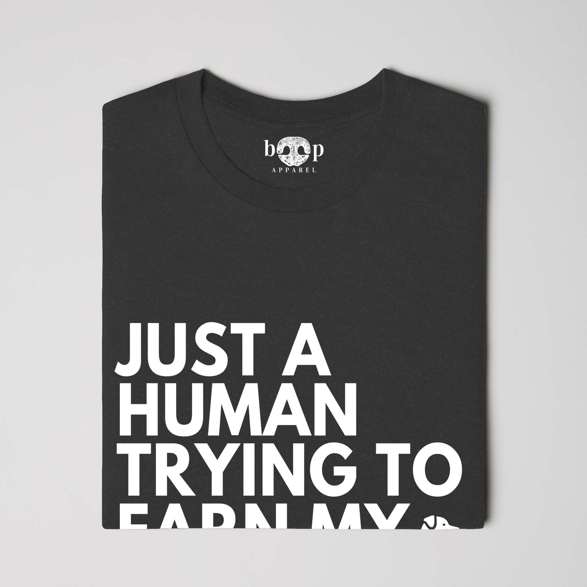 Funny dog owner t-shirt with sarcastic humor -Dog's Approval - Heather T