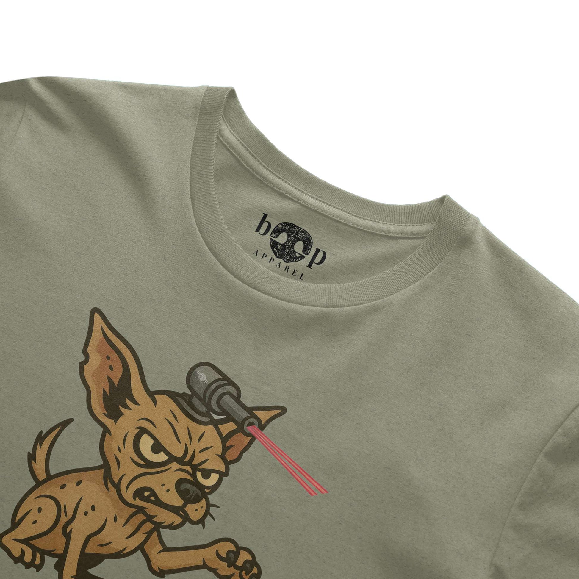 Funny dog owner t-shirt with sarcastic humor -Ill-Tempered - Heather T