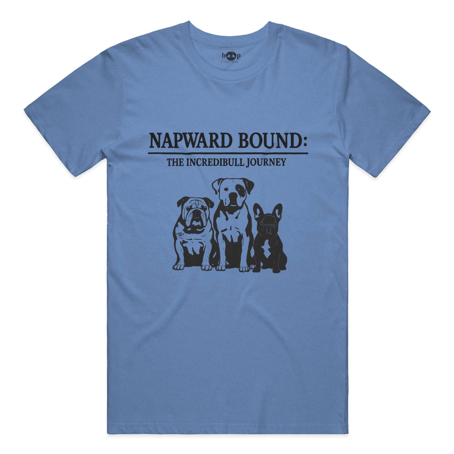 Funny dog owner t-shirt with sarcastic humor -Napward Bound - Heather T