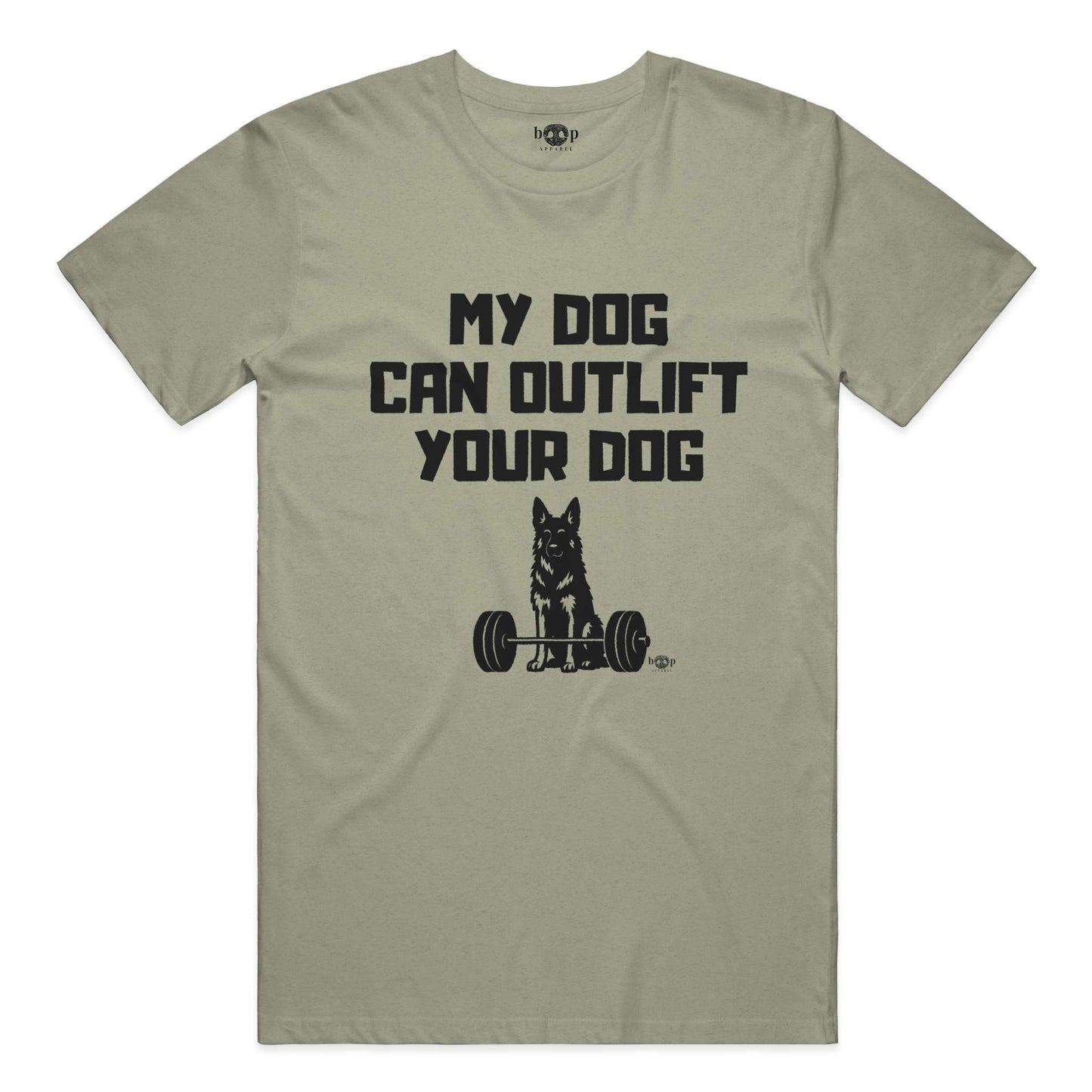 Funny dog owner t-shirt with sarcastic humor -Outlift - Heather T