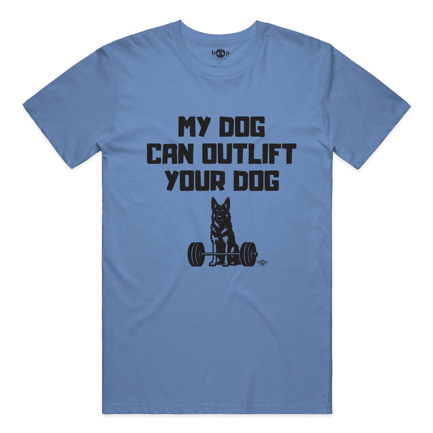 Funny dog owner t-shirt with sarcastic humor -Outlift - Heather T