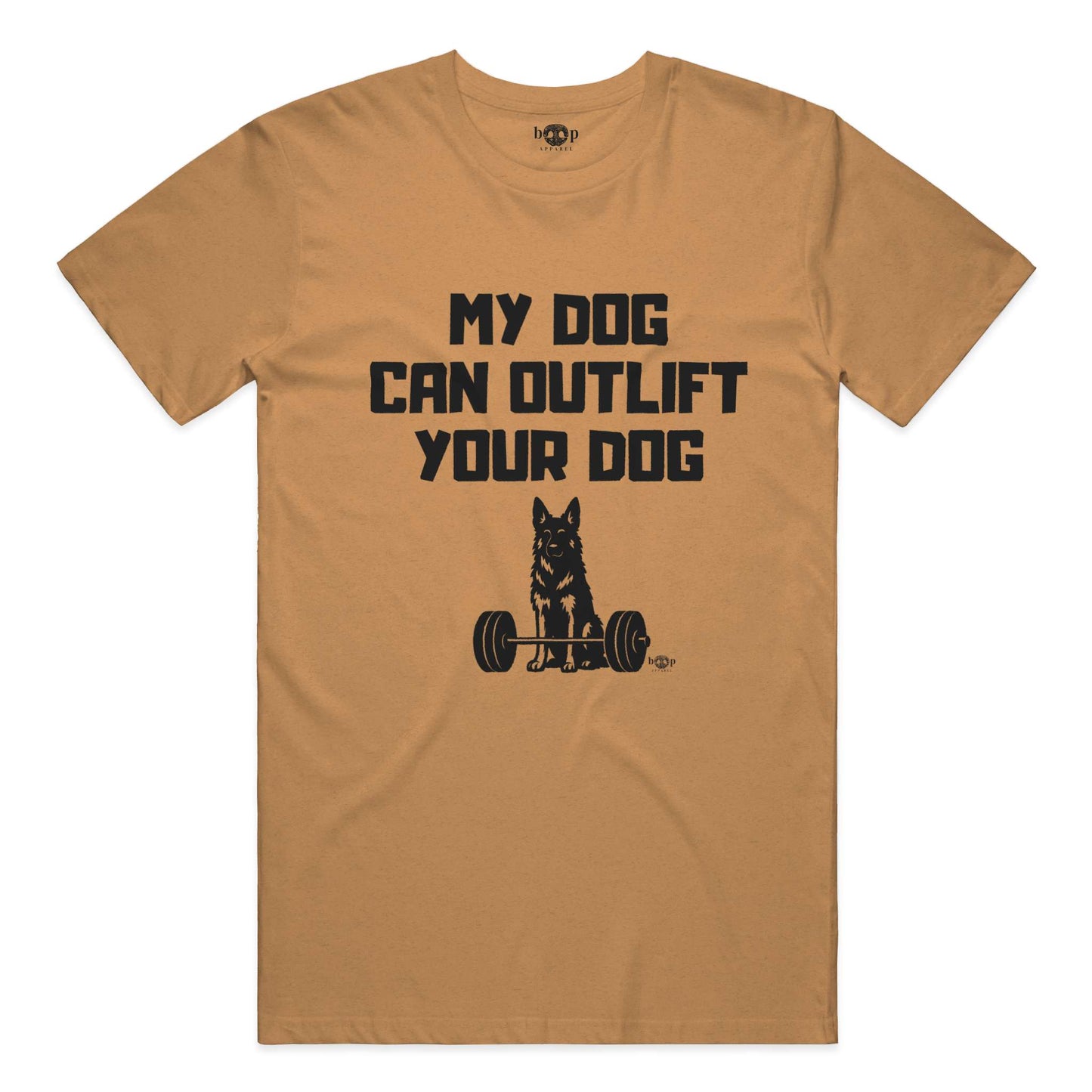 Funny dog owner t-shirt with sarcastic humor -Outlift - Heather T