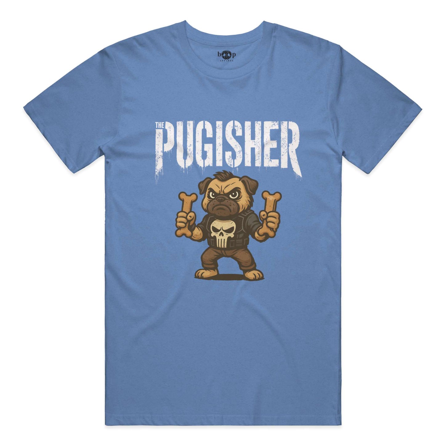 Funny dog owner t-shirt with sarcastic humor -Pugisher - Heather T