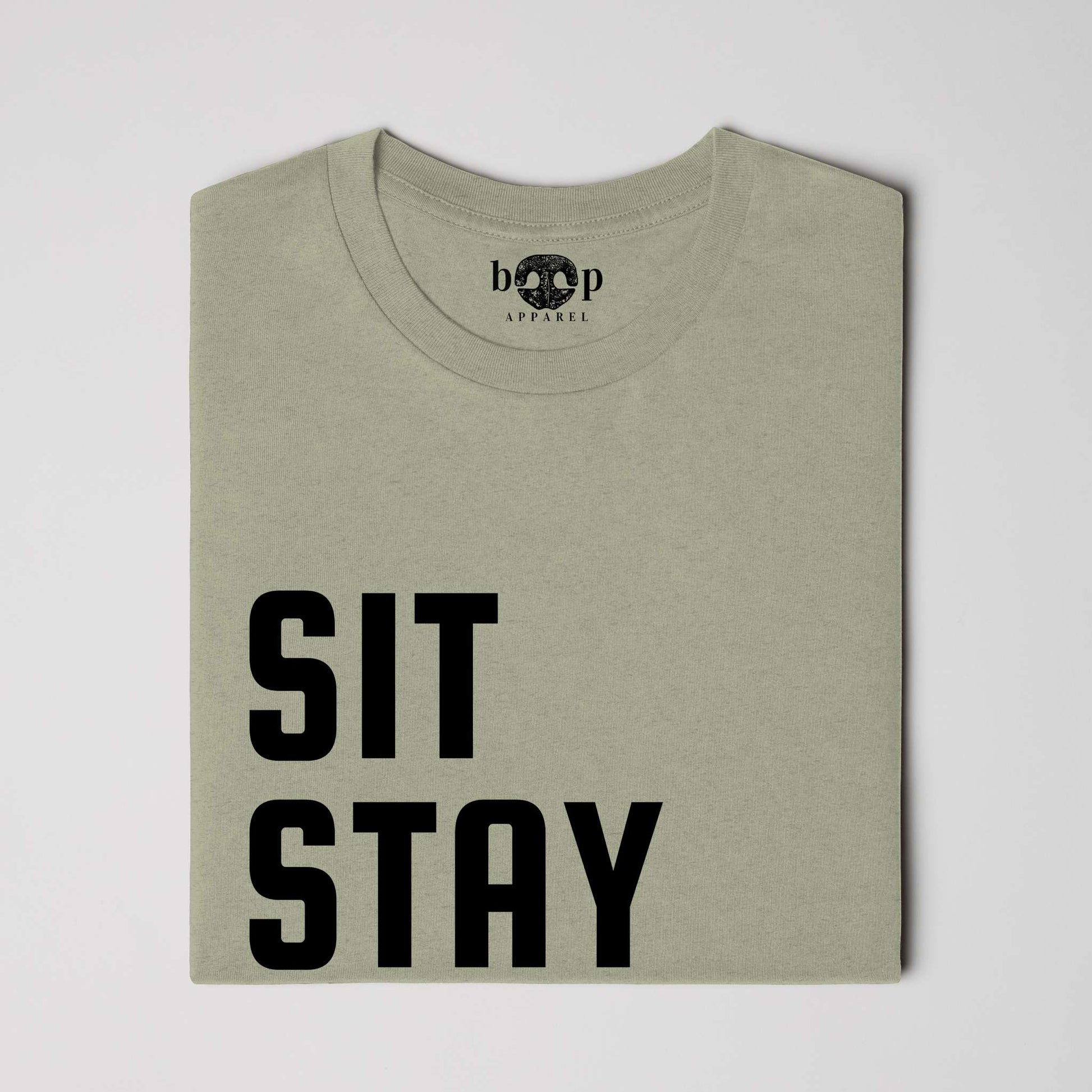 Funny dog owner t-shirt with sarcastic humor -Sit, Stay, Lift, Repeat - Heather T