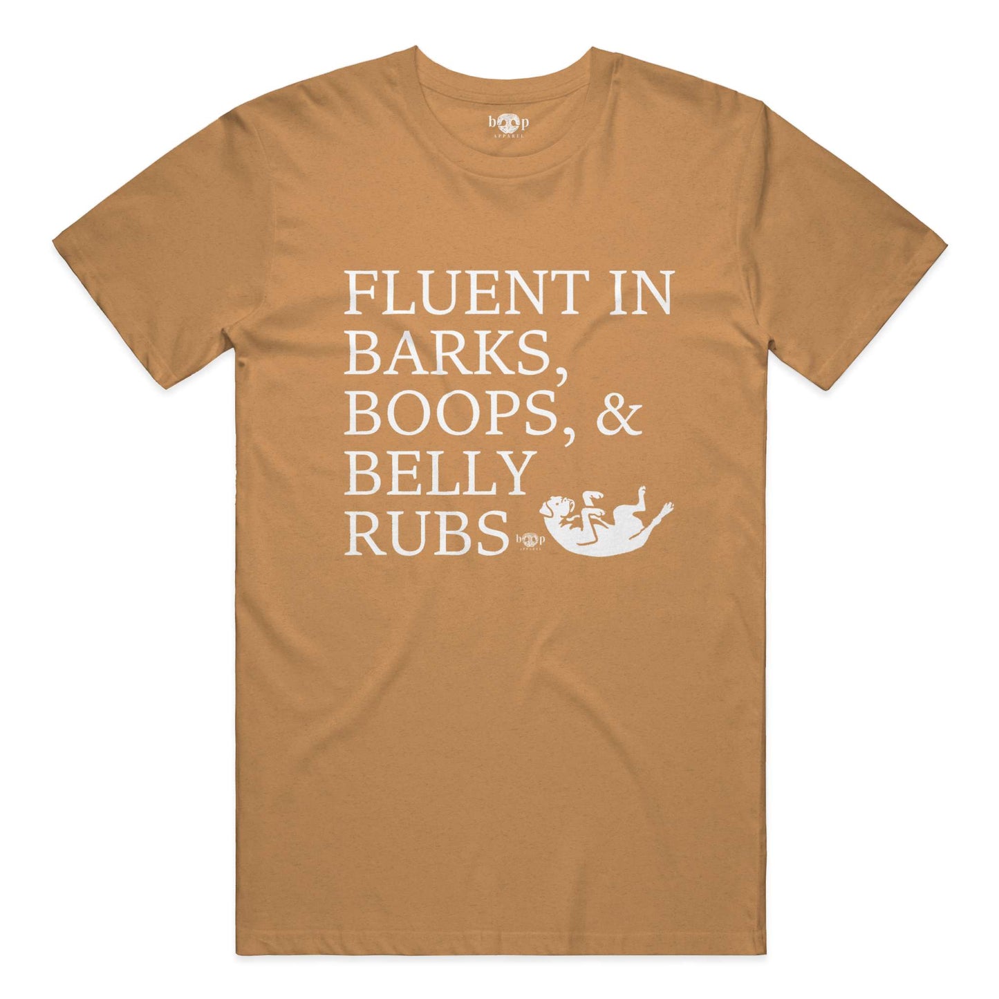 Funny dog owner t-shirt with sarcastic humor -Trilingual - Heather T