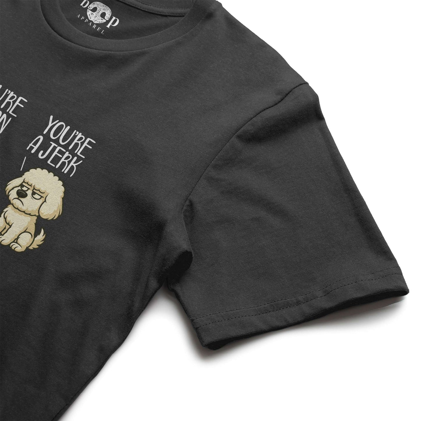 Funny dog owner t-shirt with sarcastic humor -Clean and Jerk - Triblend T