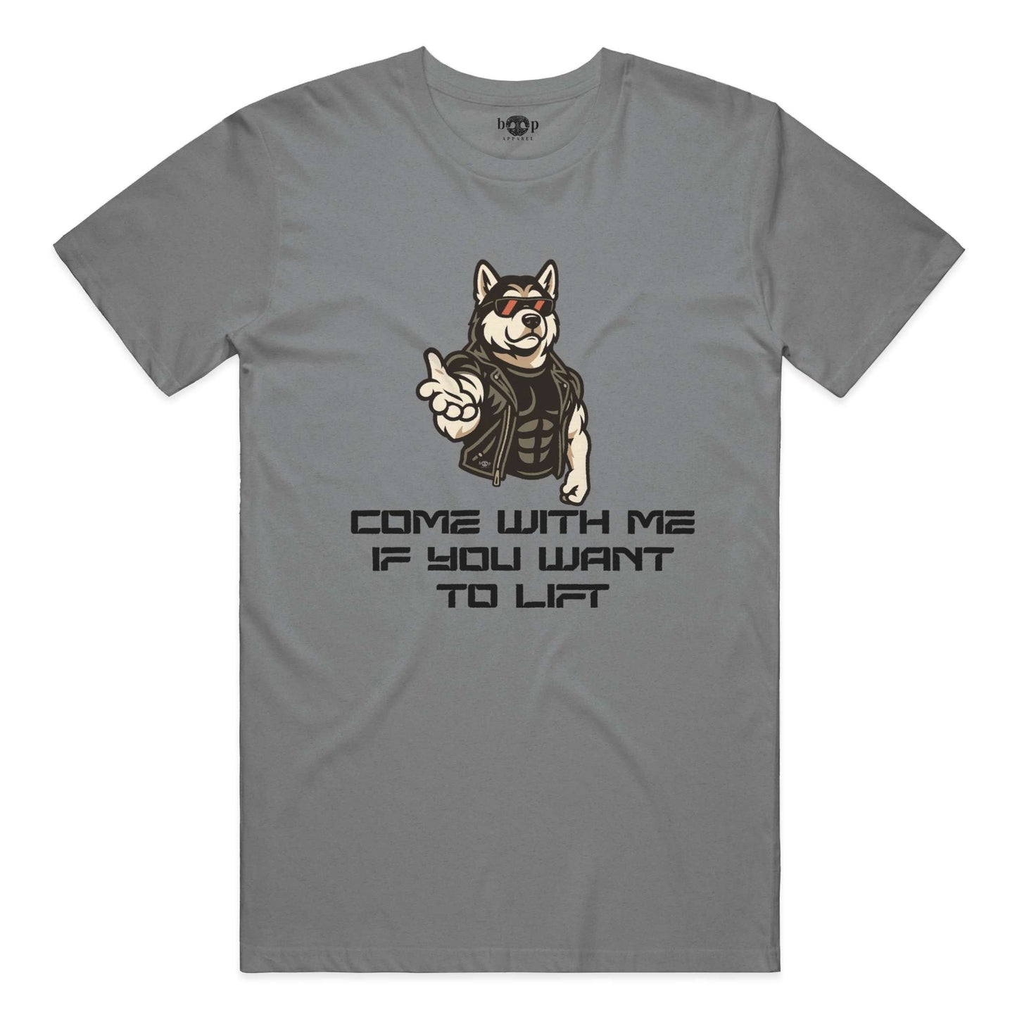 Funny dog owner t-shirt with sarcastic humor -Come With Me - Triblend T