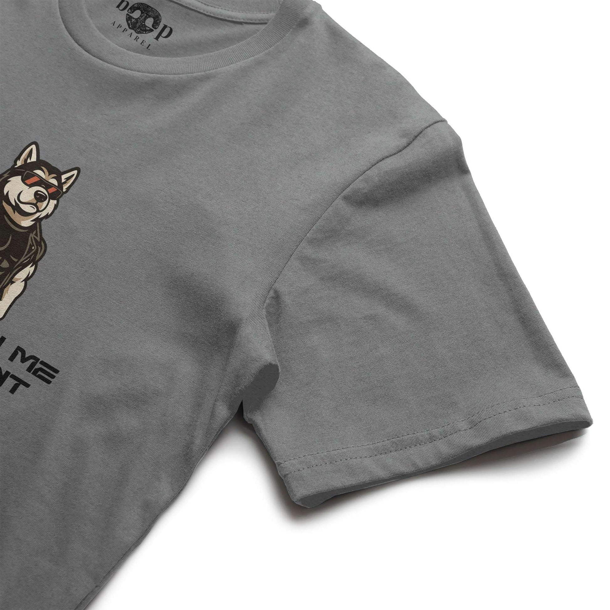 Funny dog owner t-shirt with sarcastic humor -Come With Me - Triblend T