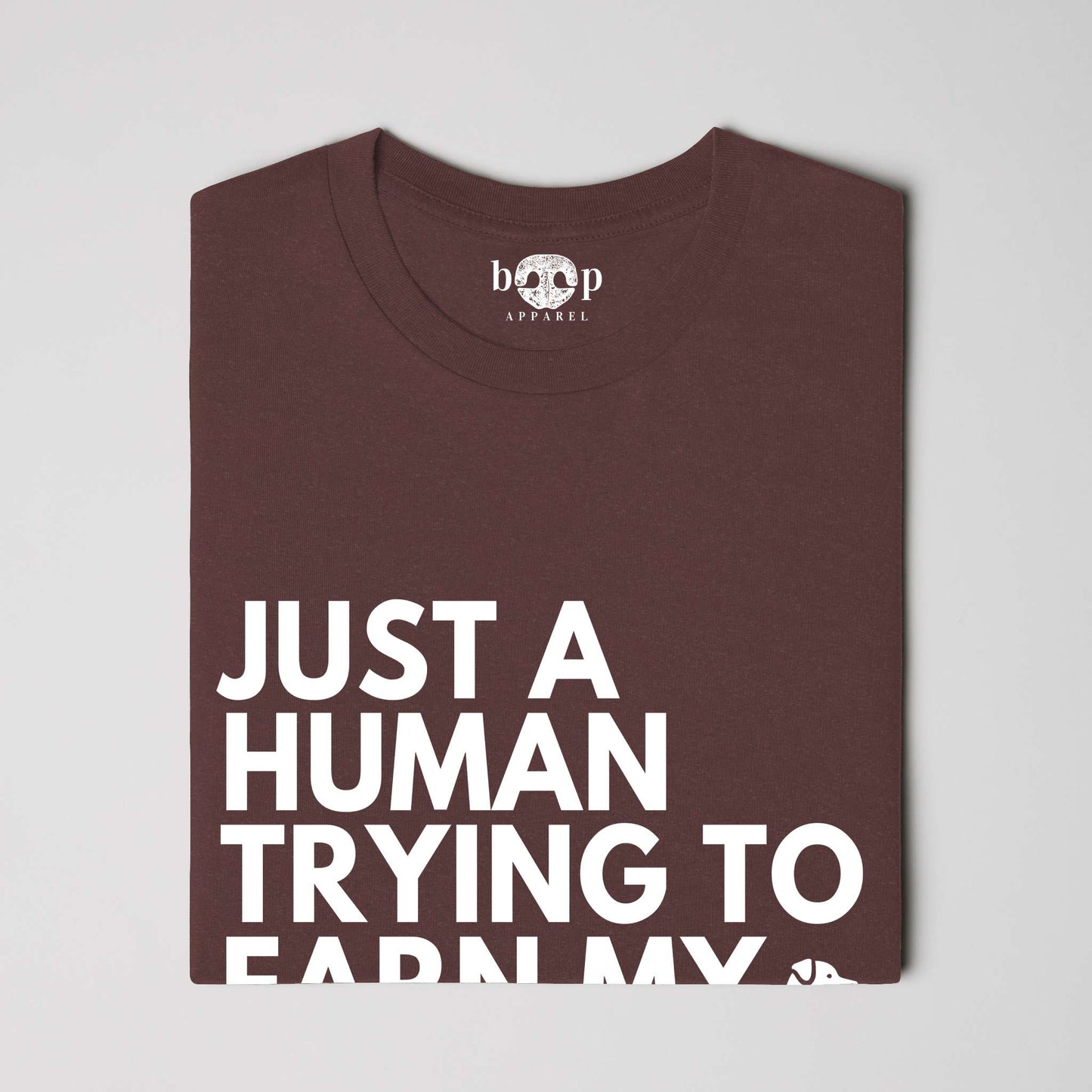 Funny dog owner t-shirt with sarcastic humor -Dog's Approval - Triblend T