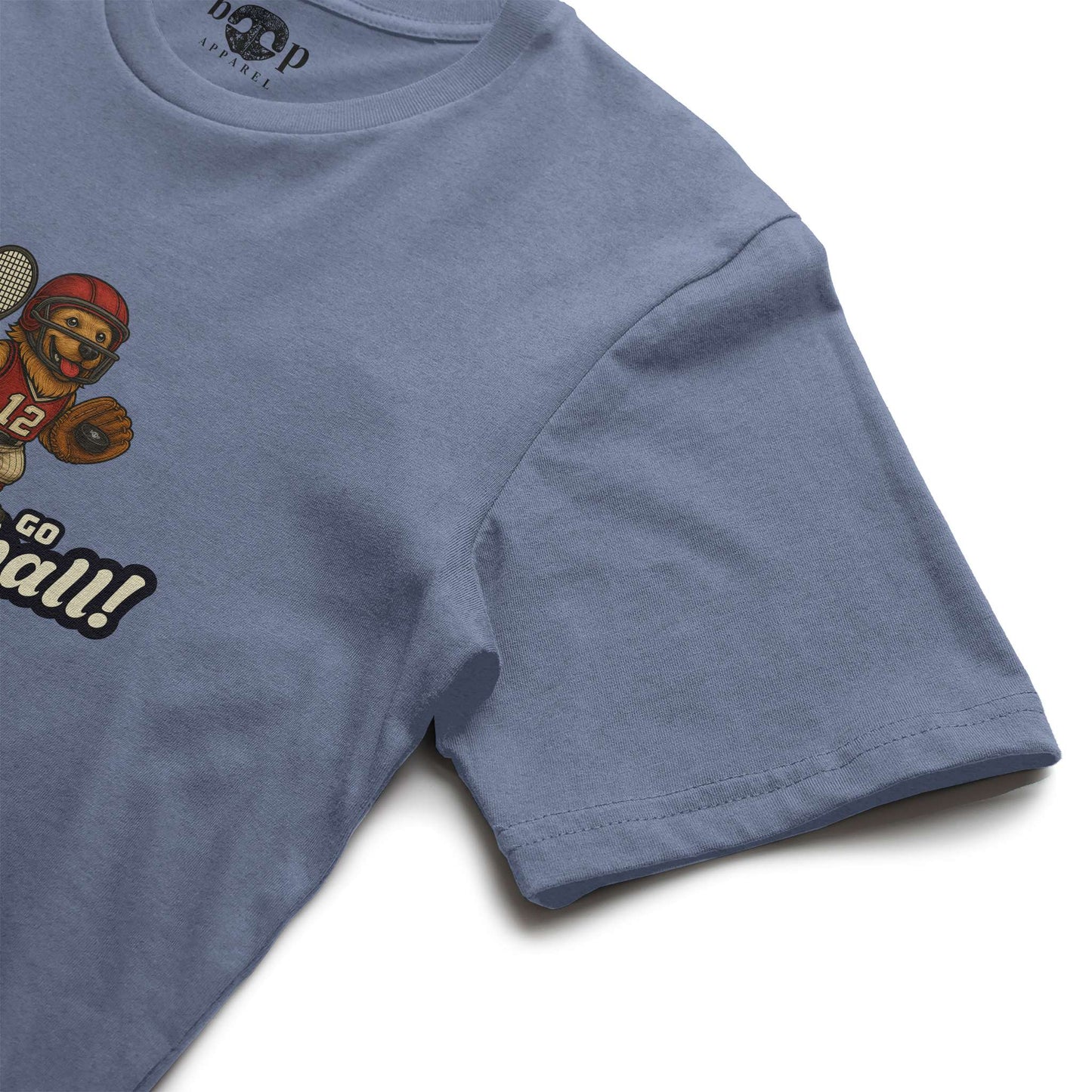 Funny dog owner t-shirt with sarcastic humor -Go Sportsball - Triblend T